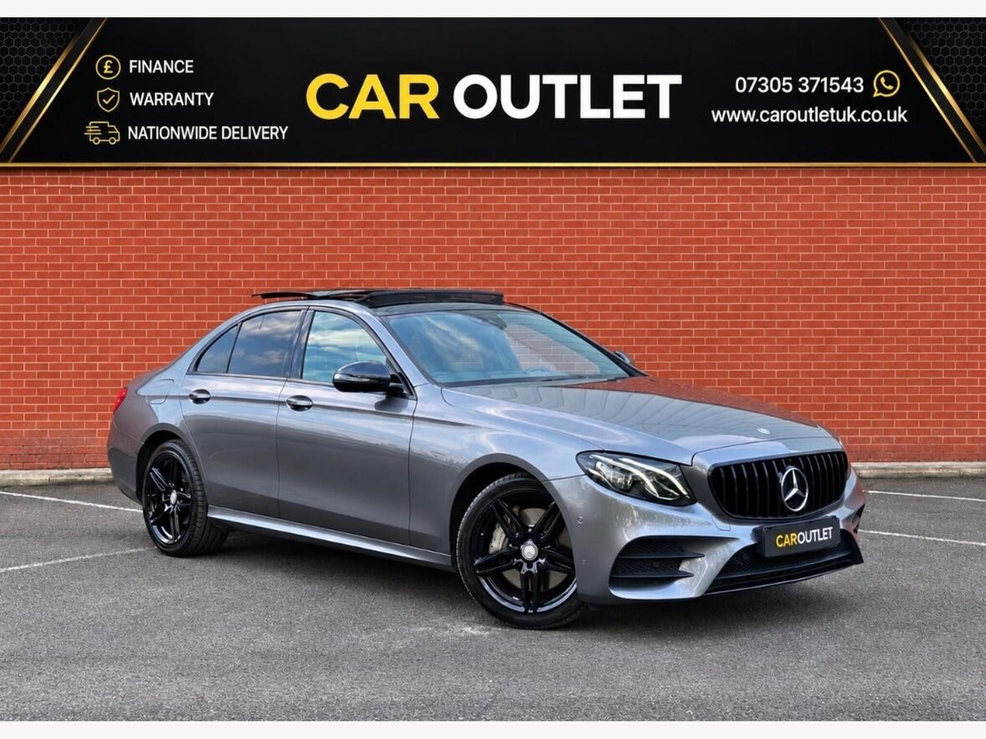 2016 Mercedes-Benz E Class 3.0 E350d V6 AMG Line (Premium) G-Tronic+ Euro 6 (s/s) 4dr for sale at Car Outlet UK
