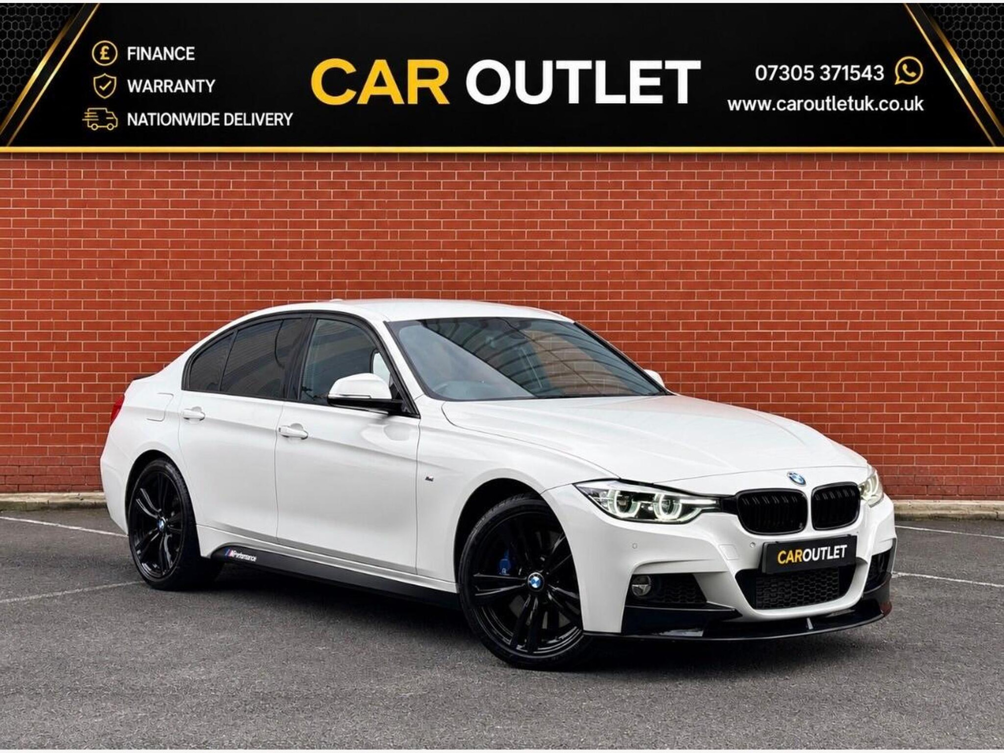 2017 BMW 3 Series 3.0 335d M Sport Auto xDrive Euro 6 (s/s) 4dr for sale at Car Outlet UK