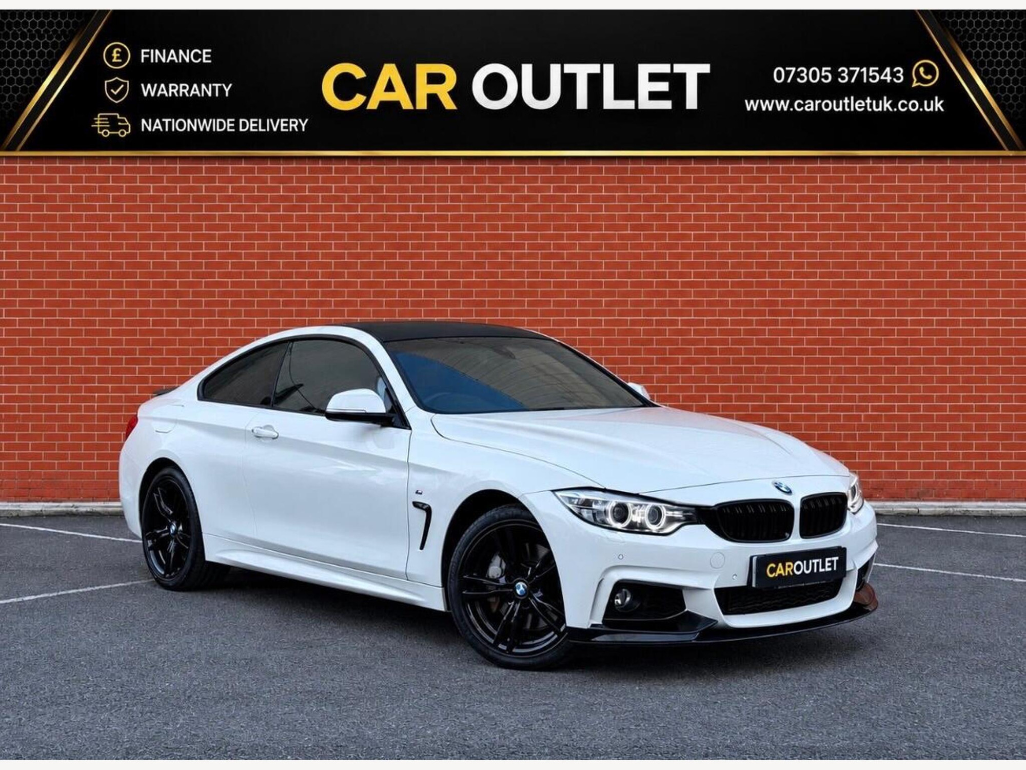 2015 BMW 4 Series 3.0 435d M Sport Auto xDrive Euro 6 (s/s) 2dr for sale at Car Outlet UK
