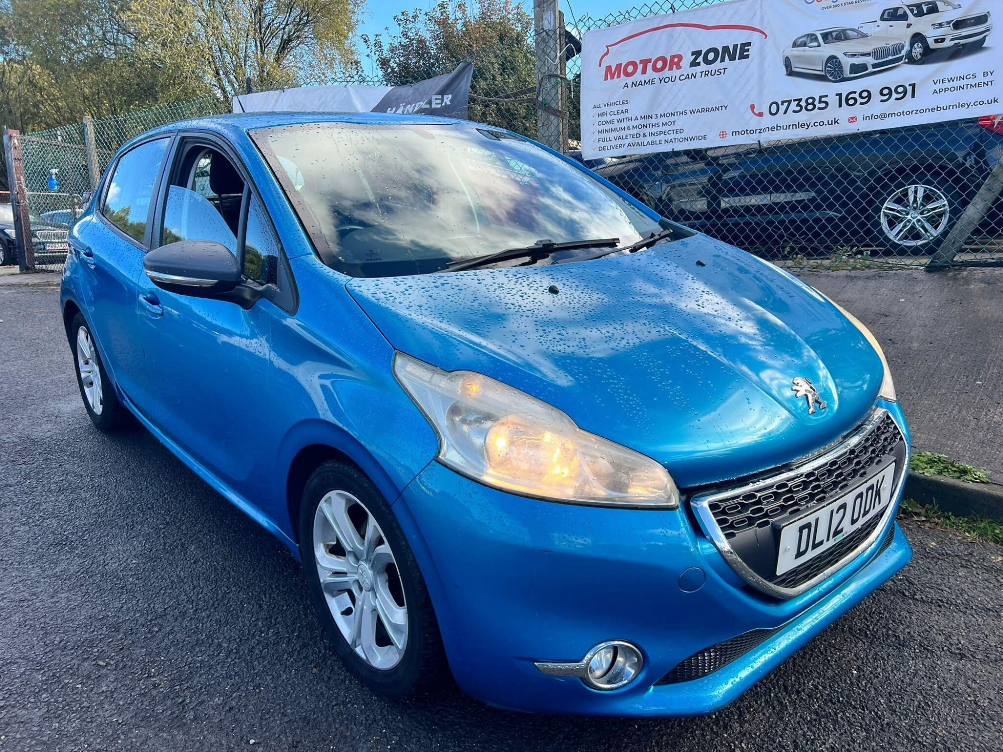 2012 Peugeot 208 1.4 VTi Active Euro 5 5dr for sale at Motor Zone Burnley
