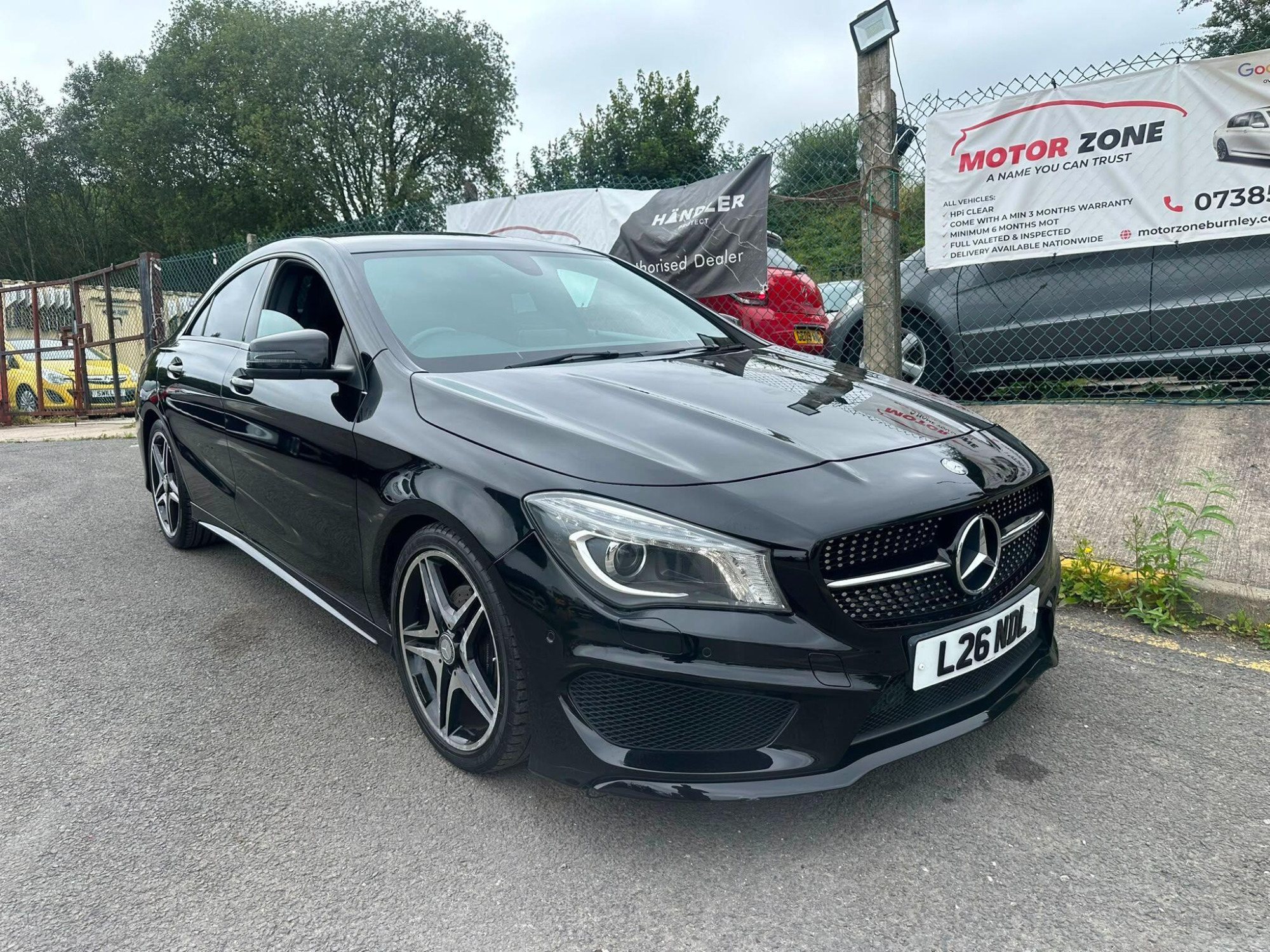 2016 Mercedes-Benz CLA 2.1 CLA200d AMG Sport Coupe Euro 6 (s/s) 4dr for sale at Motor Zone Burnley