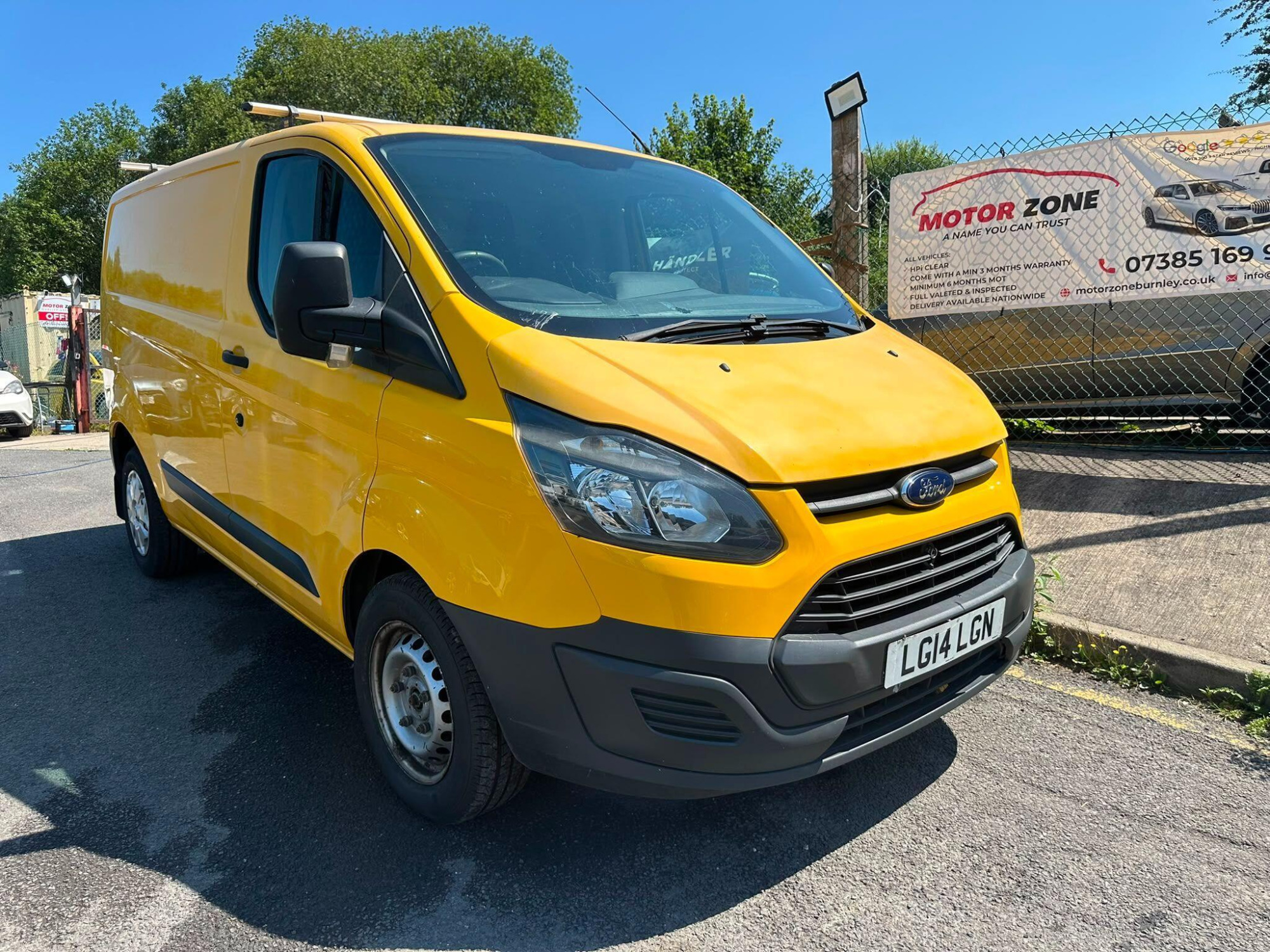 2014 Ford Transit Custom 2.2 TDCi 330 L2 H1 5dr for sale at Motor Zone Burnley