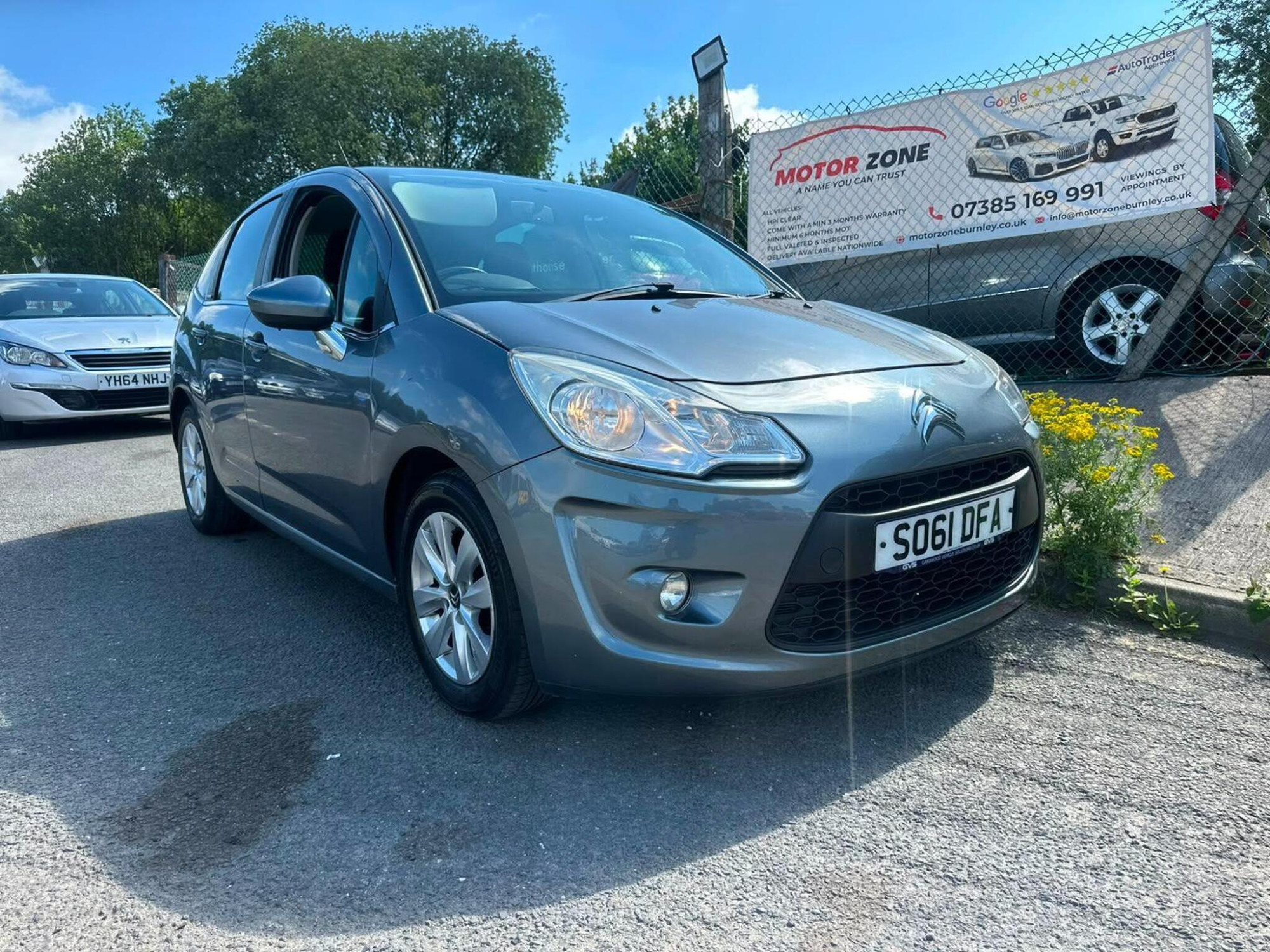 2012 Citroen C3 1.4i VTR+ Euro 5 5dr for sale at Motor Zone Burnley