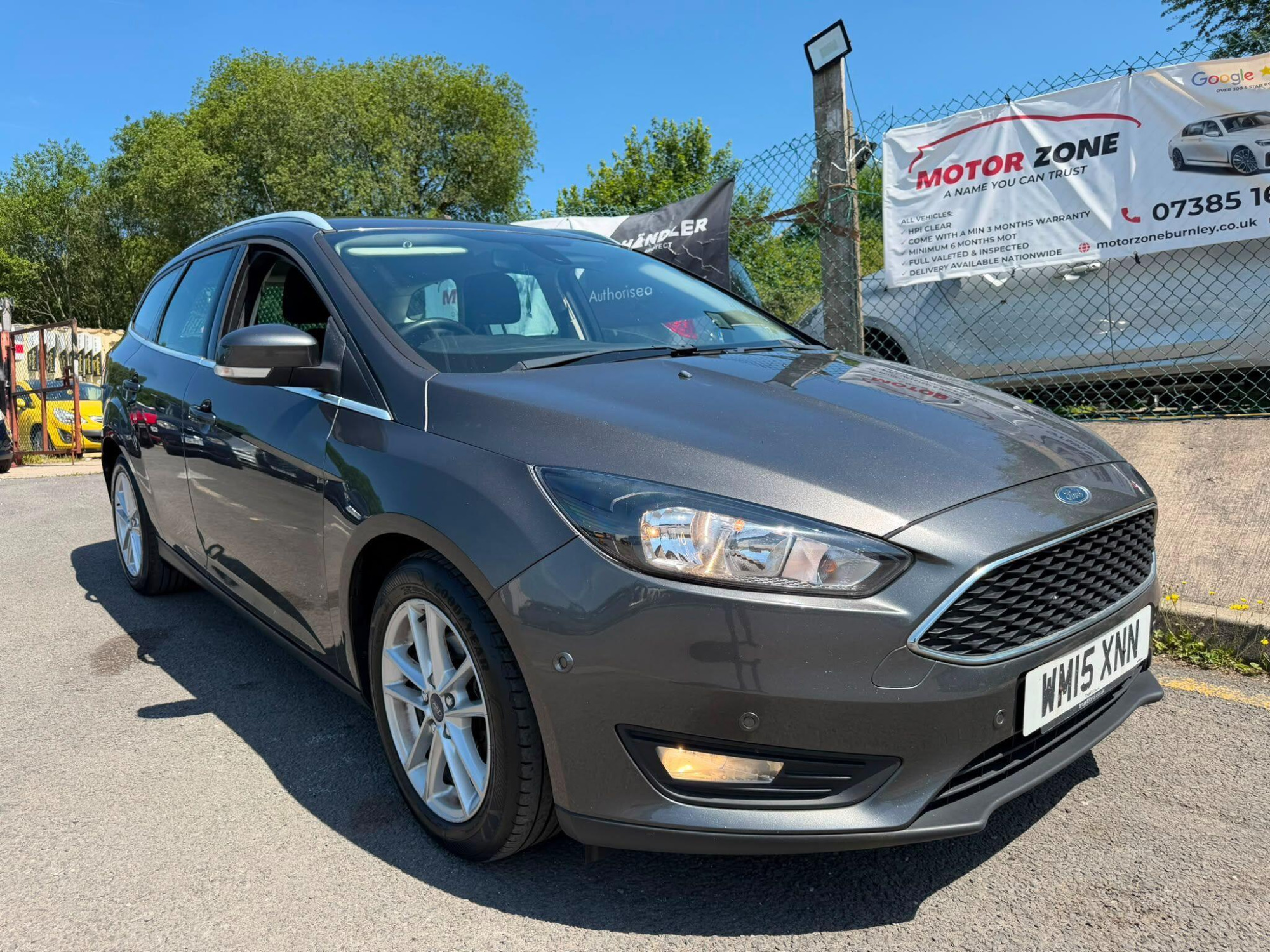 2015 Ford Focus 1.5 TDCi Zetec Euro 6 (s/s) 5dr for sale at Motor Zone Burnley