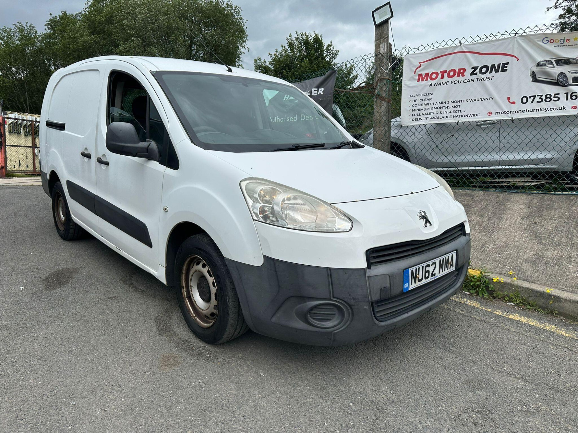 2012 Peugeot Partner 1.6 HDi S Crew Van L2 H1 4dr for sale at Motor Zone Burnley