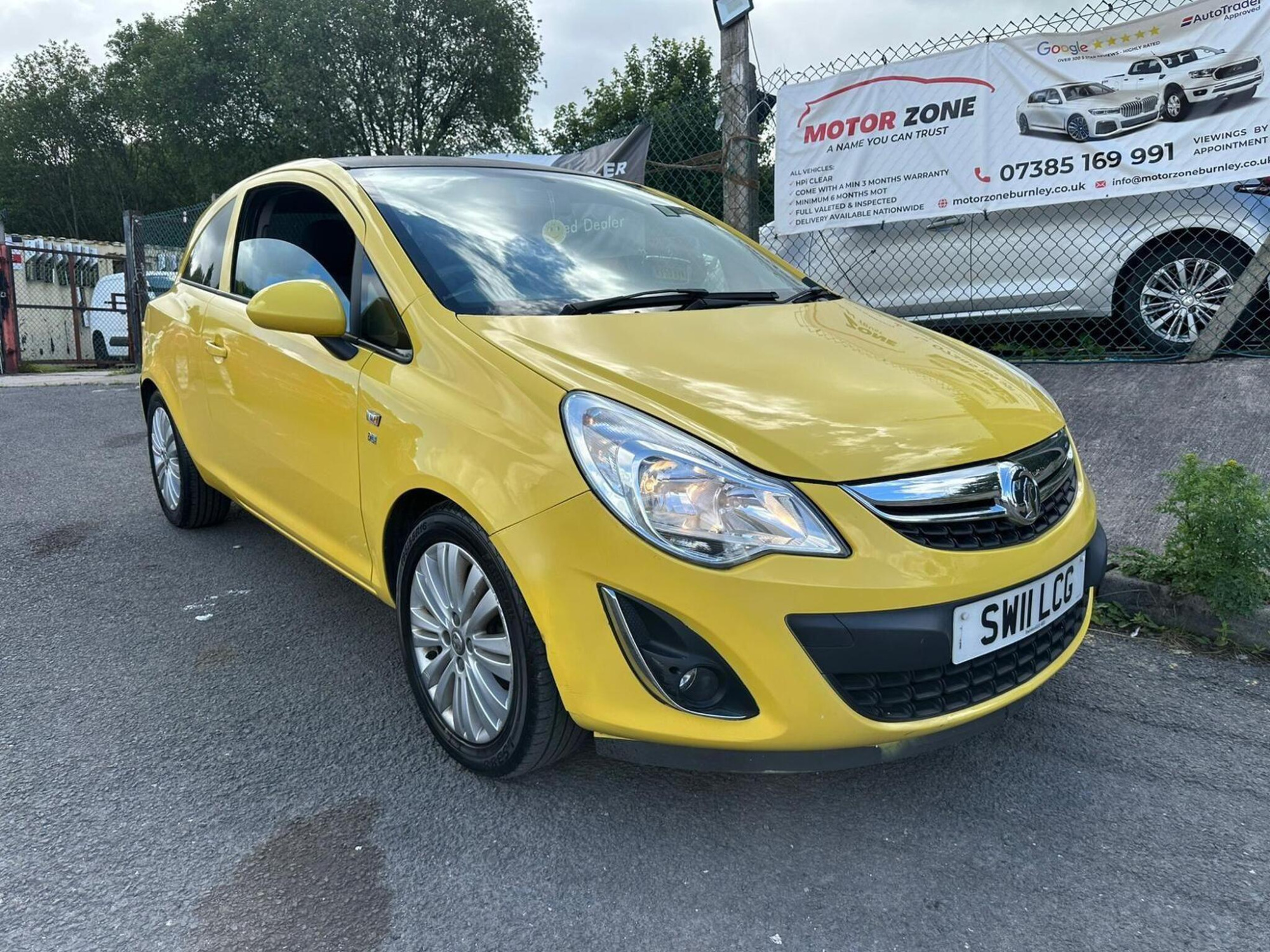 2011 Vauxhall Corsa 1.0 ecoFLEX 12V Excite Euro 5 3dr (A/C) for sale at Motor Zone Burnley
