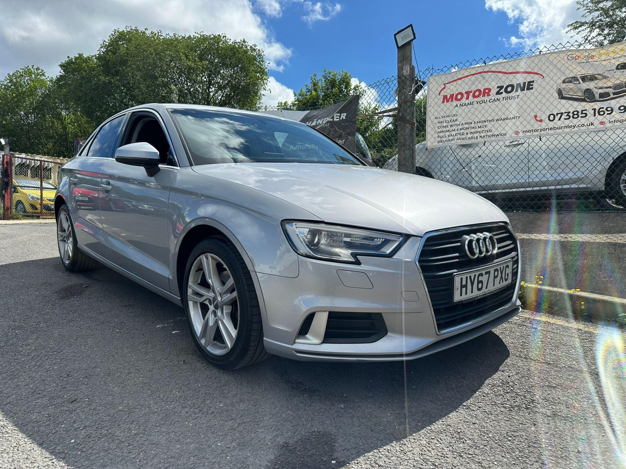2017 Audi A3 1.6 TDI Sport S Tronic Euro 6 (s/s) 4dr for sale at Motor Zone Burnley