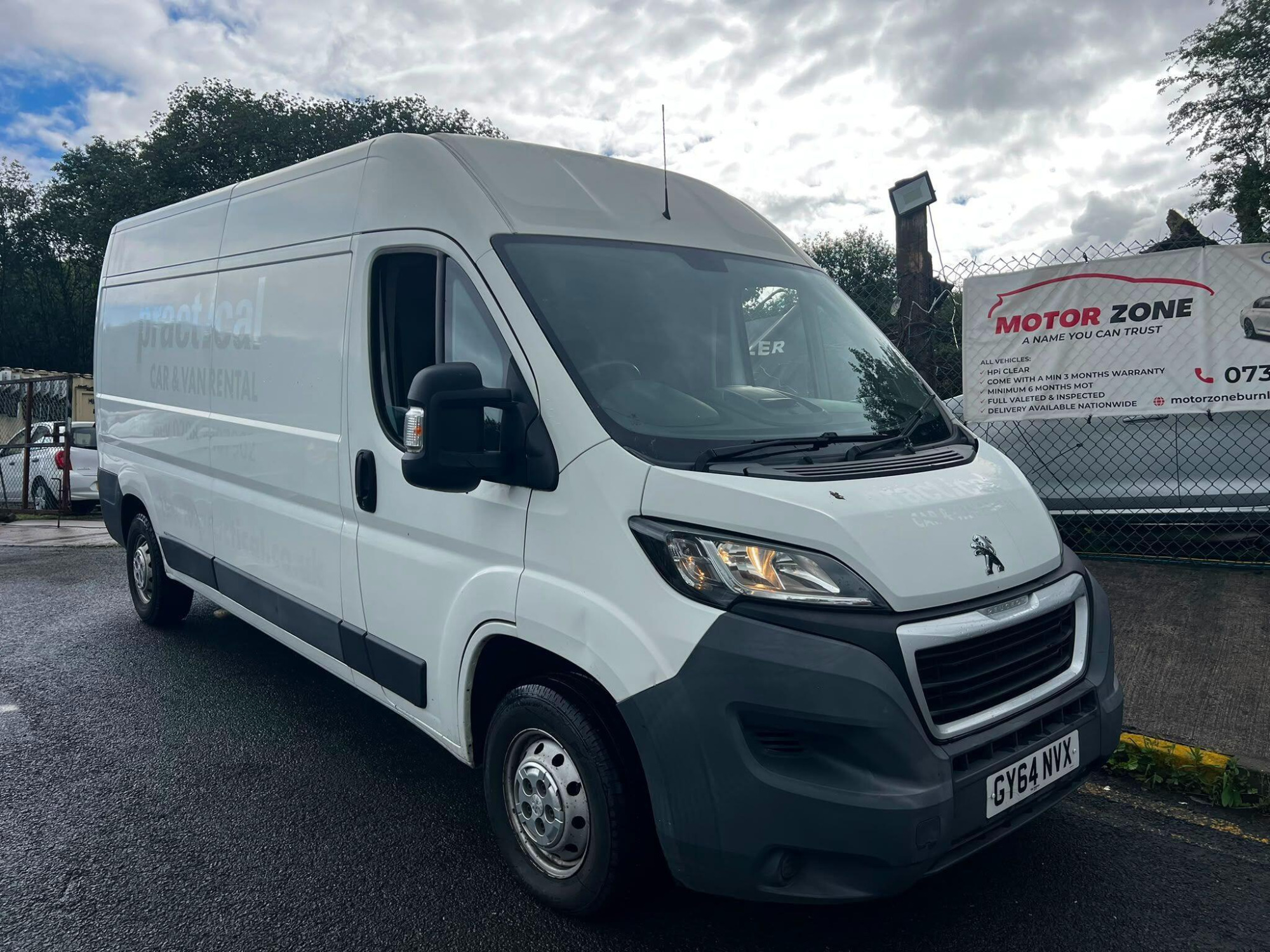 2014 Peugeot Boxer 2.2 HDi 335 Professional L3 H2 Euro 5 5dr for sale at Motor Zone Burnley
