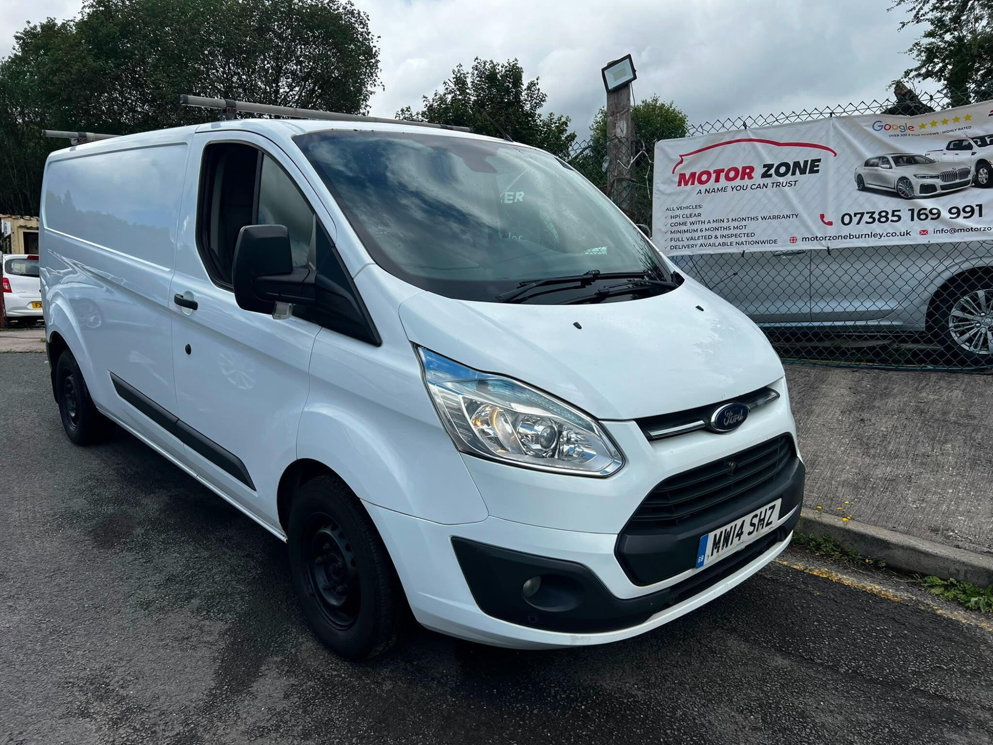 2014 Ford Transit Custom 2.2 TDCi 290 Trend L2 H1 5dr for sale at Motor Zone Burnley