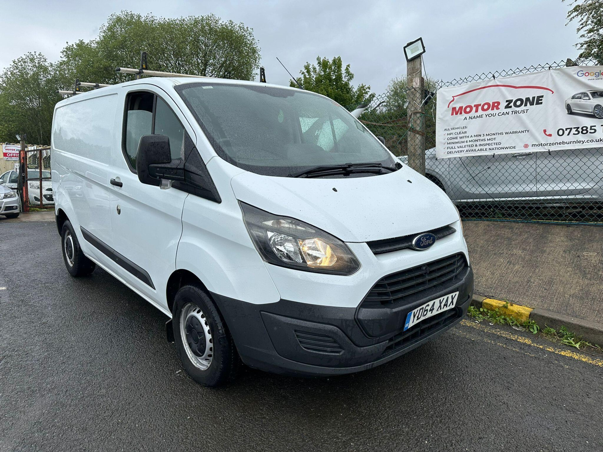 2014 Ford Transit Custom 2.2 TDCi 270 ECOnetic L1 H1 5dr for sale at Motor Zone Burnley