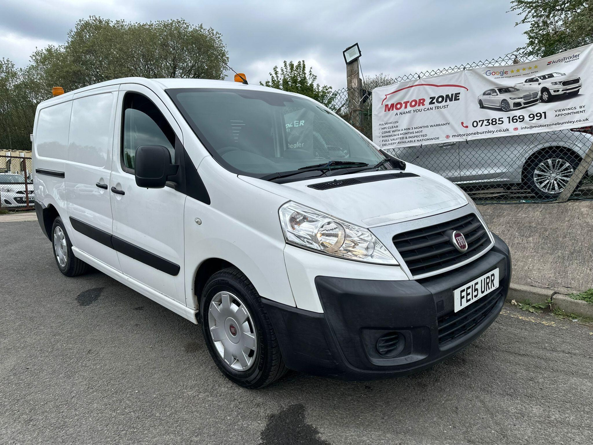 2015 Fiat Scudo 2.0 JTD Multijet 12Q L2 H1 5dr for sale at Motor Zone Burnley