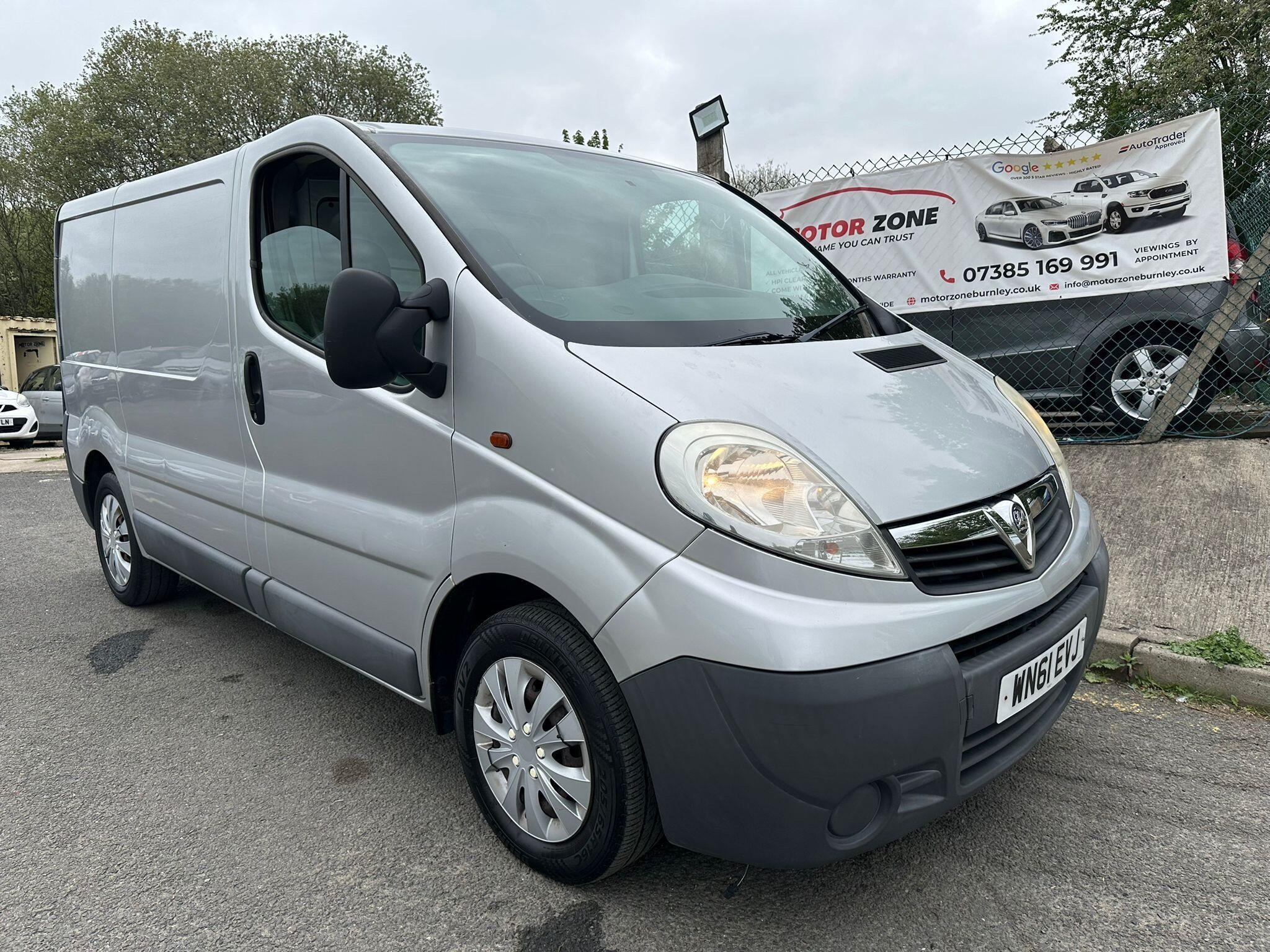 2011 Vauxhall Vivaro 2.0 2700 CDTi ecoFLEX FWD L1 4dr for sale at Motor Zone Burnley