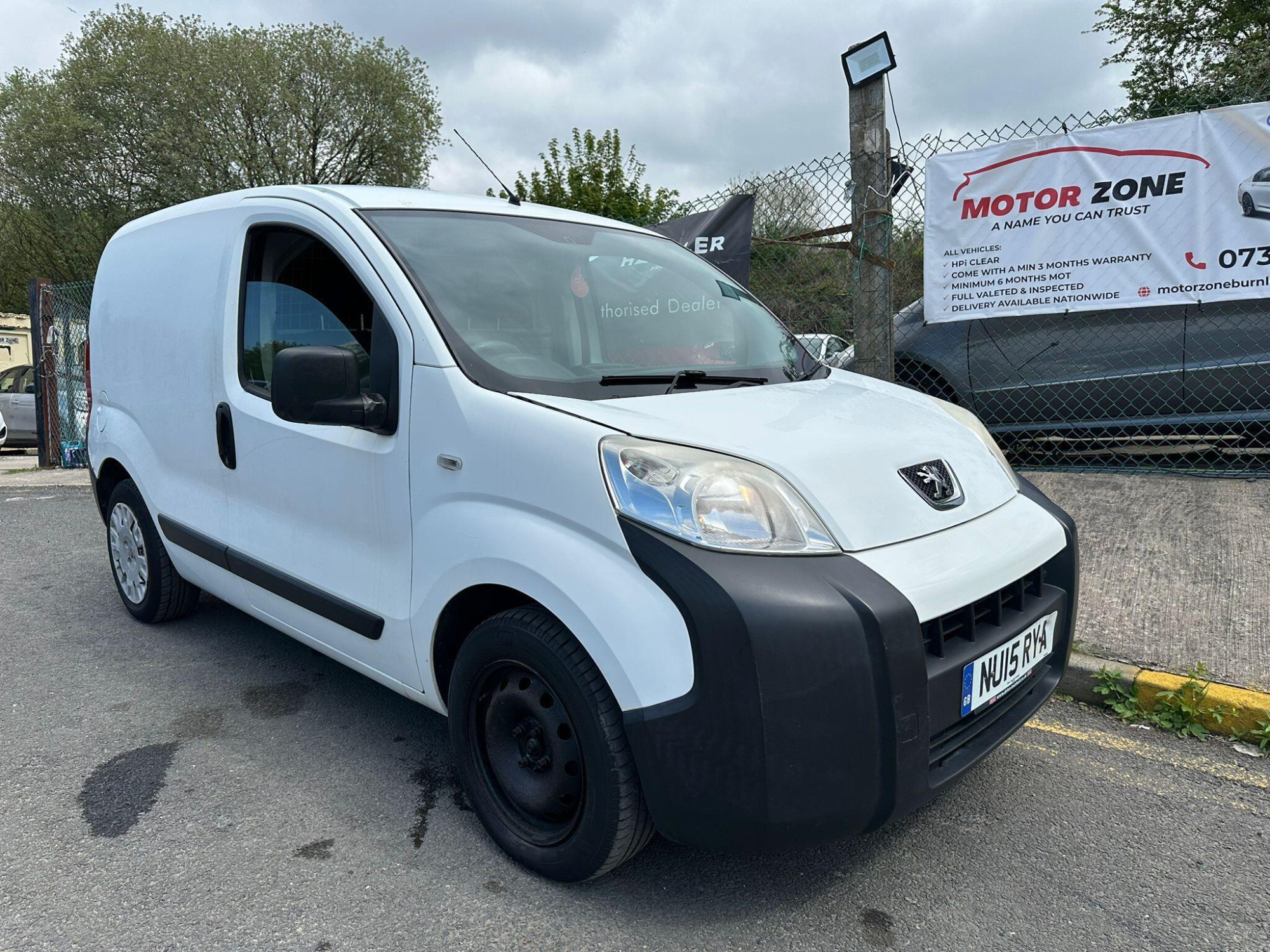 2015 Peugeot Bipper 1.3 HDi S FWD L1 H1 3dr for sale at Motor Zone Burnley