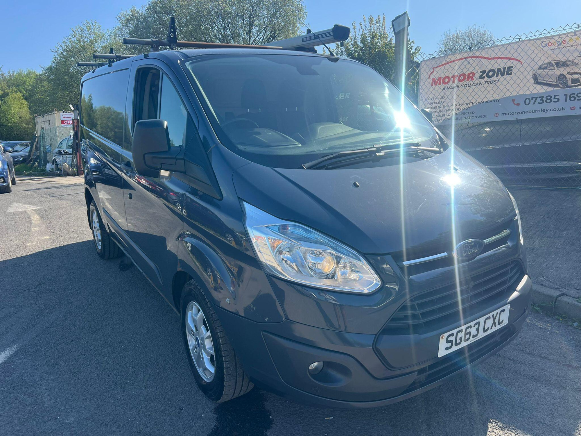 2013 Ford Transit Custom 2.2 TDCi 270 Trend L1 H1 5dr for sale at Motor Zone Burnley