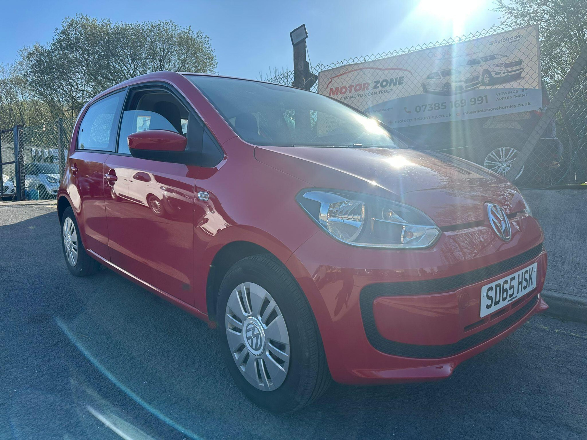 2015 Volkswagen up! 1.0 Move up! Euro 6 5dr for sale at Motor Zone Burnley