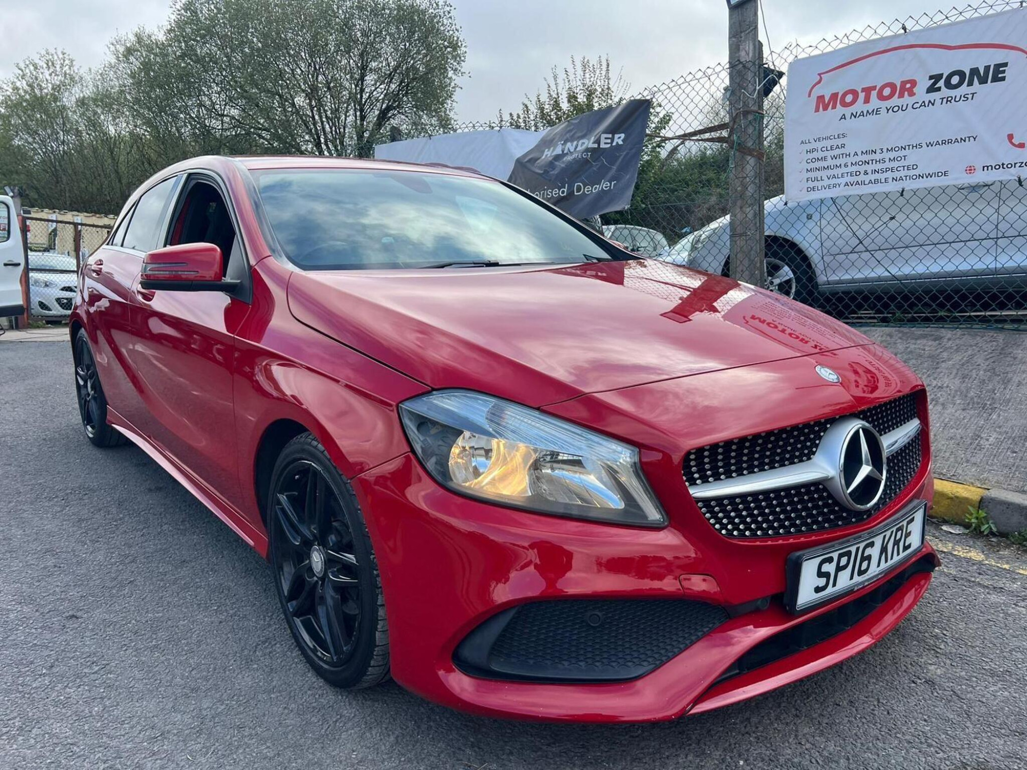 2016 Mercedes-Benz A Class 1.5 A180d AMG Line 7G-DCT Euro 6 (s/s) 5dr for sale at Motor Zone Burnley