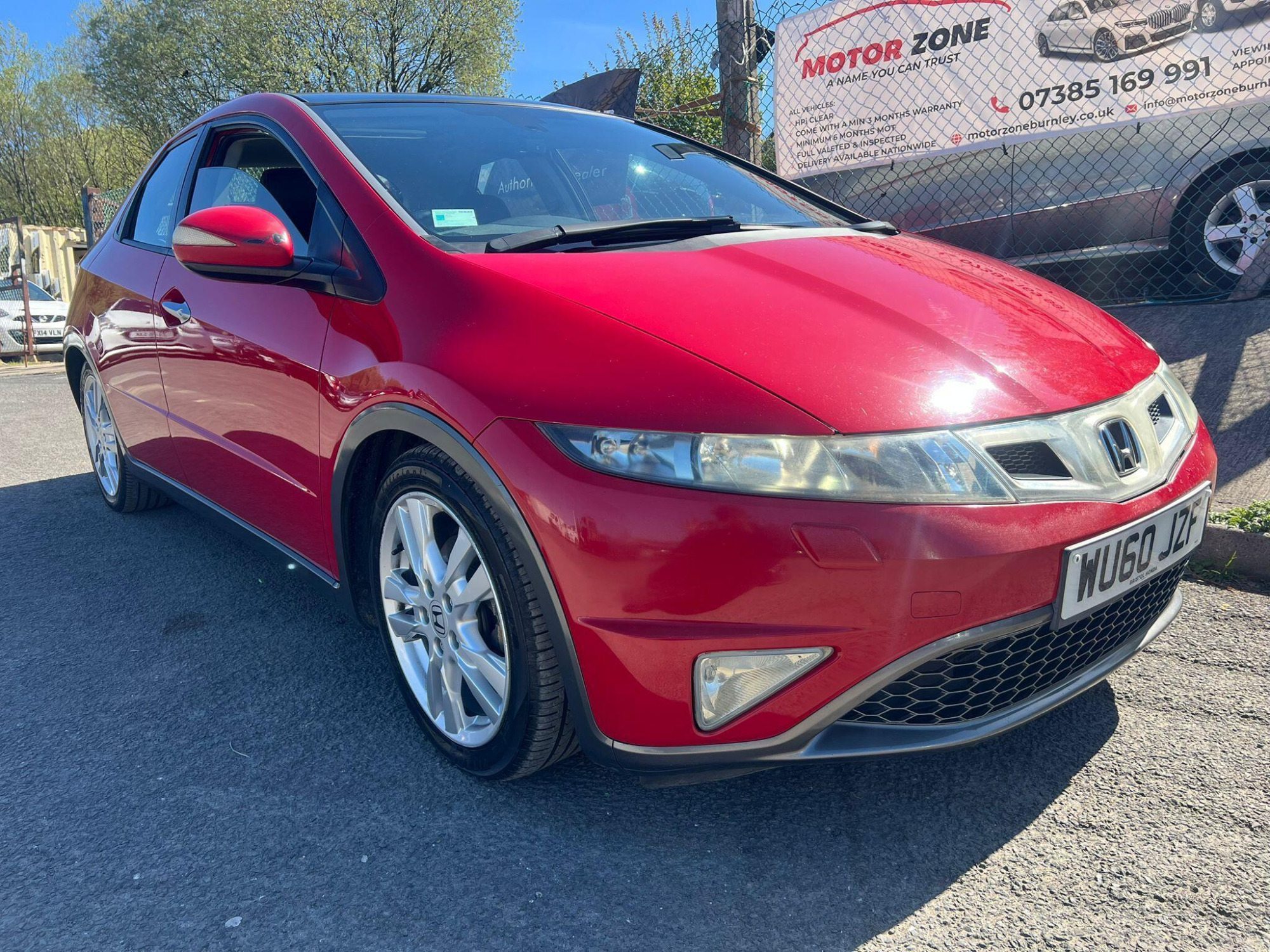 2010 Honda Civic 2.2 i-CTDi EX 5dr for sale at Motor Zone Burnley