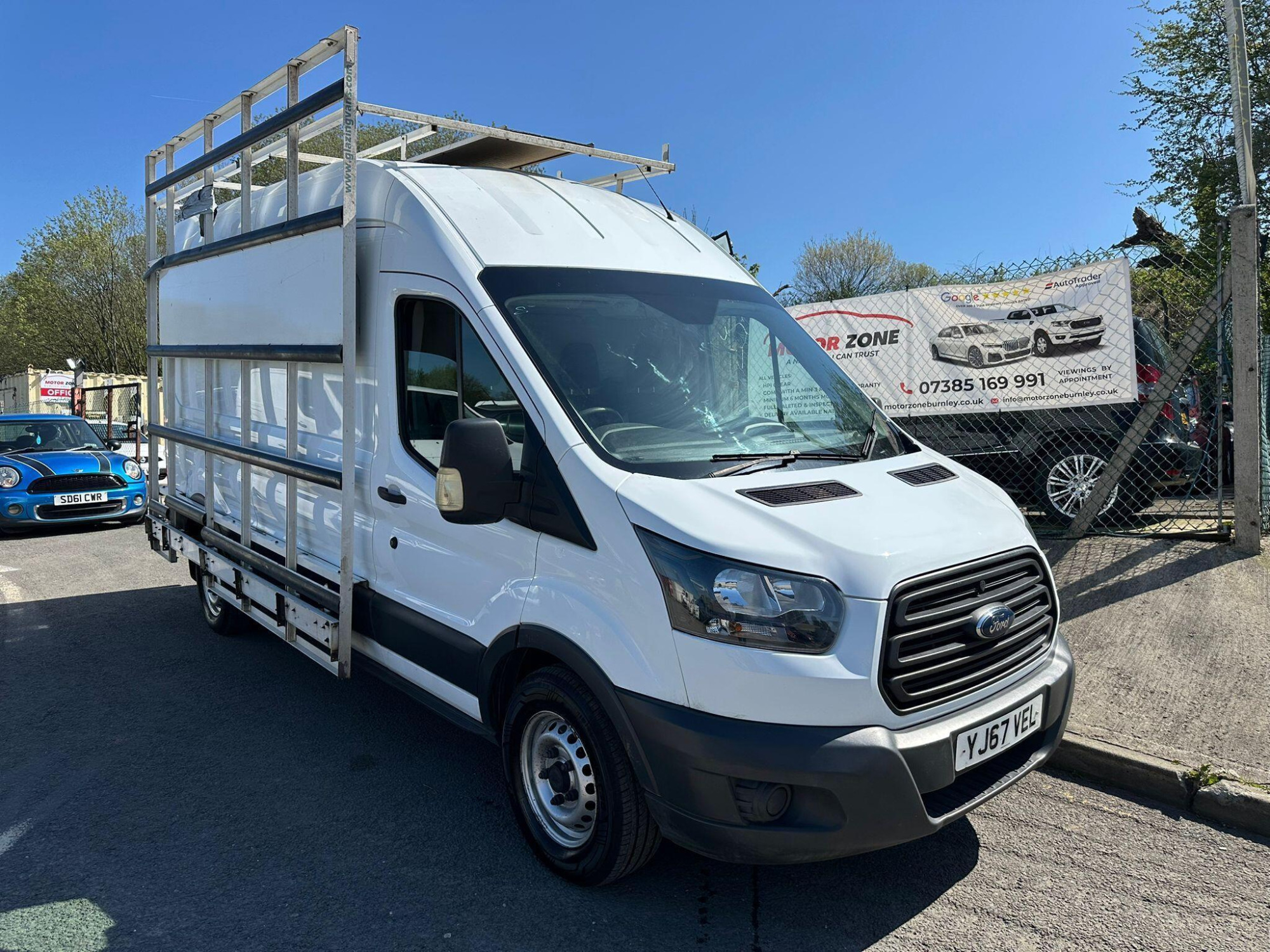 2017 Ford Transit 2.0 350 EcoBlue RWD L3 H3 Euro 6 5dr for sale at Motor Zone Burnley