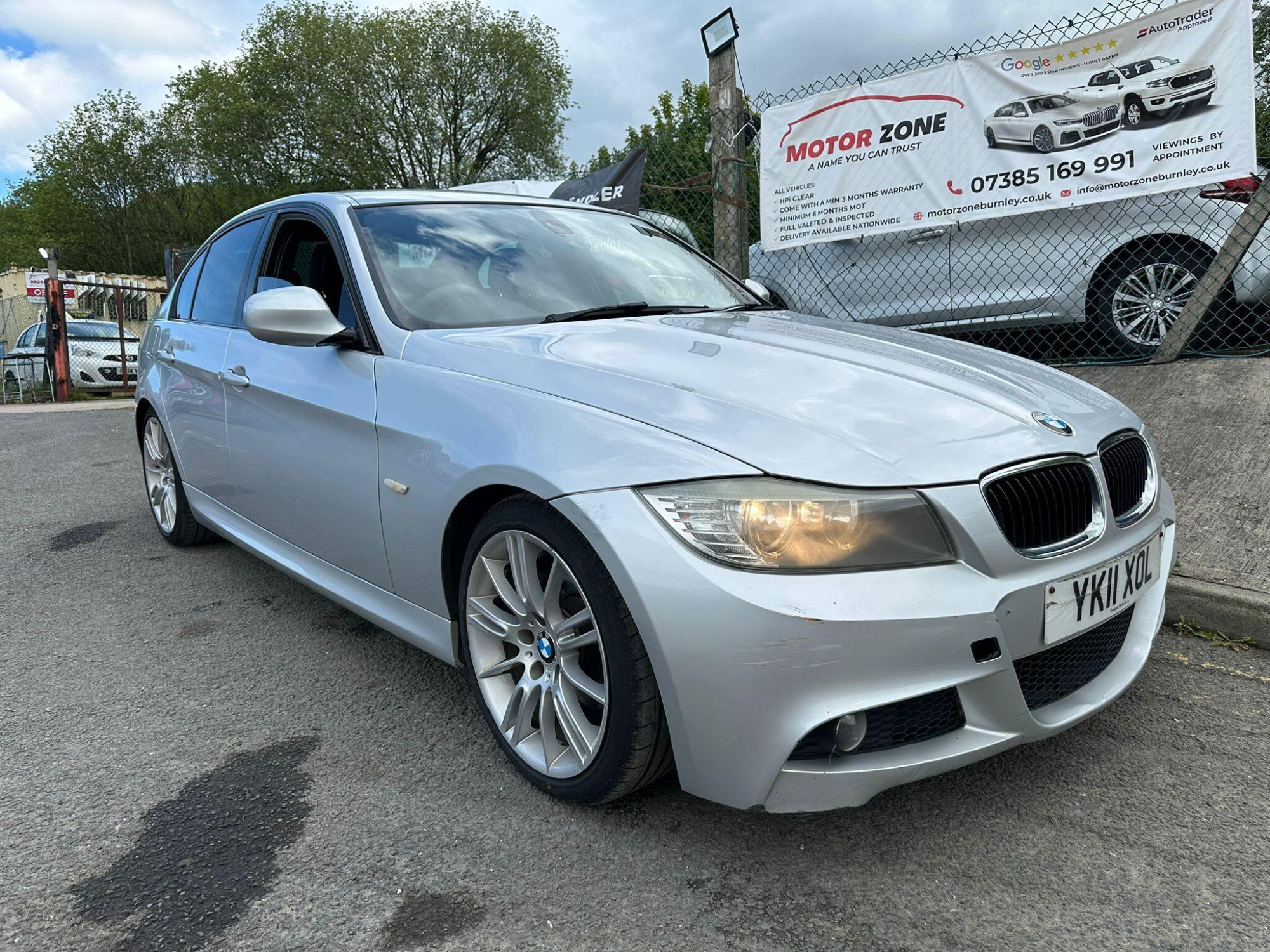 2011 BMW 3 Series 2.0 320d M Sport Steptronic Euro 5 4dr for sale at Motor Zone Burnley