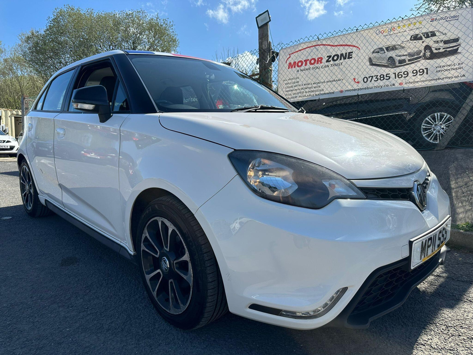 2015 MG MG3 1.5 VTi-TECH 3Style Euro 5 5dr for sale at Motor Zone Burnley