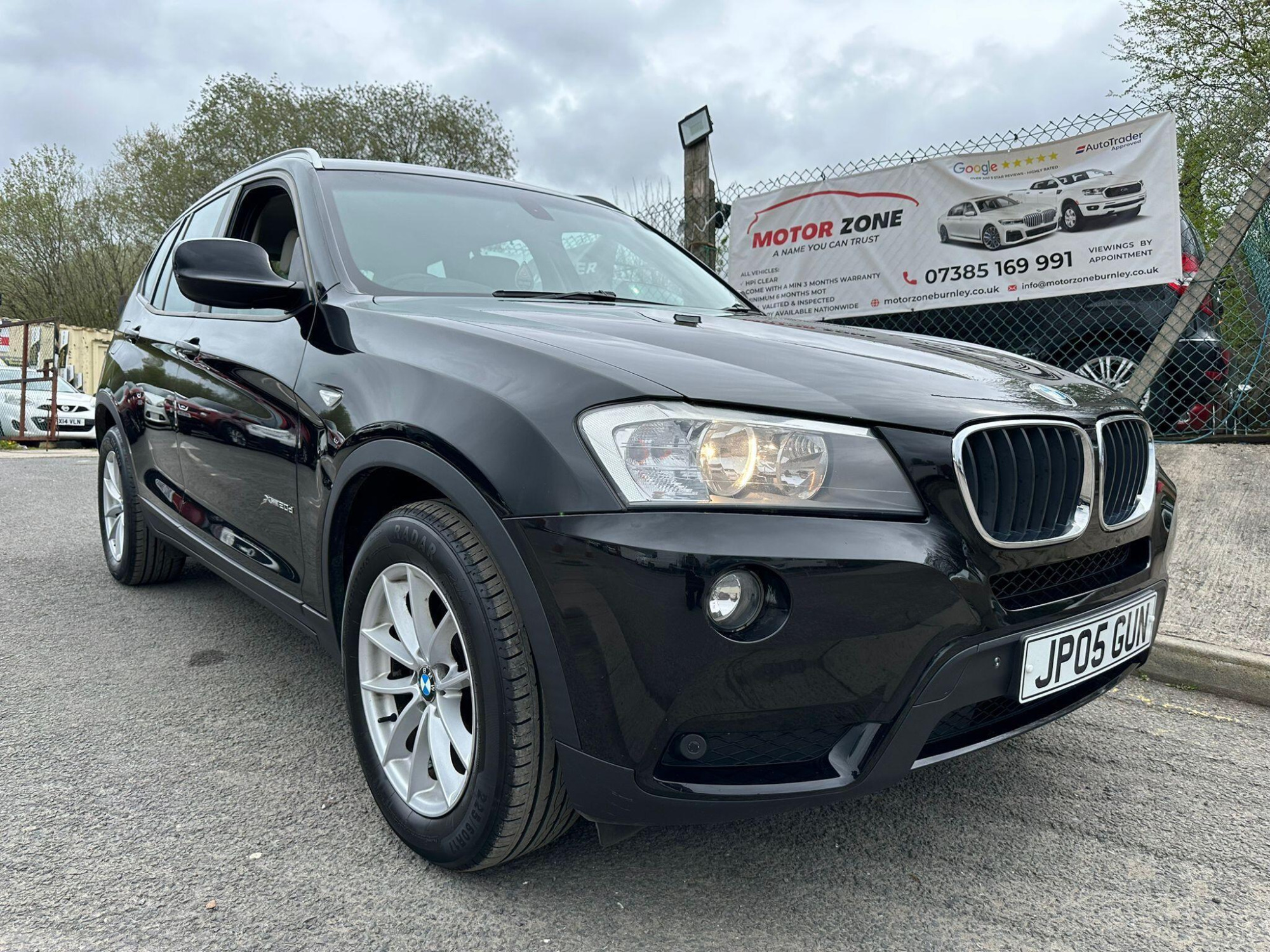 2011 BMW X3 2.0 20d SE xDrive Euro 5 (s/s) 5dr for sale at Motor Zone Burnley
