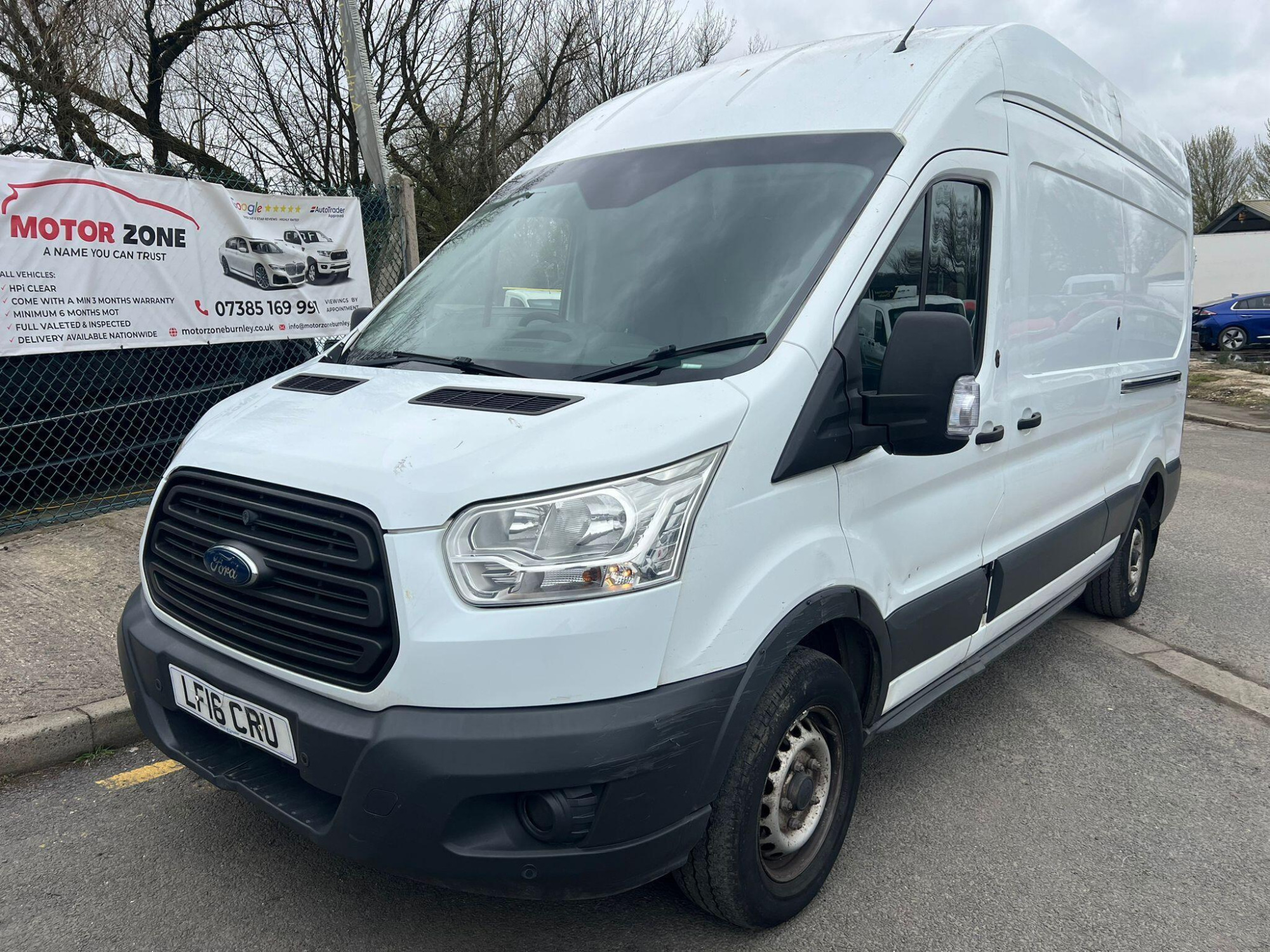 2016 Ford Transit 2.2 TDCi 350 RWD L3 H3 Euro 5 5dr for sale at Motor Zone Burnley