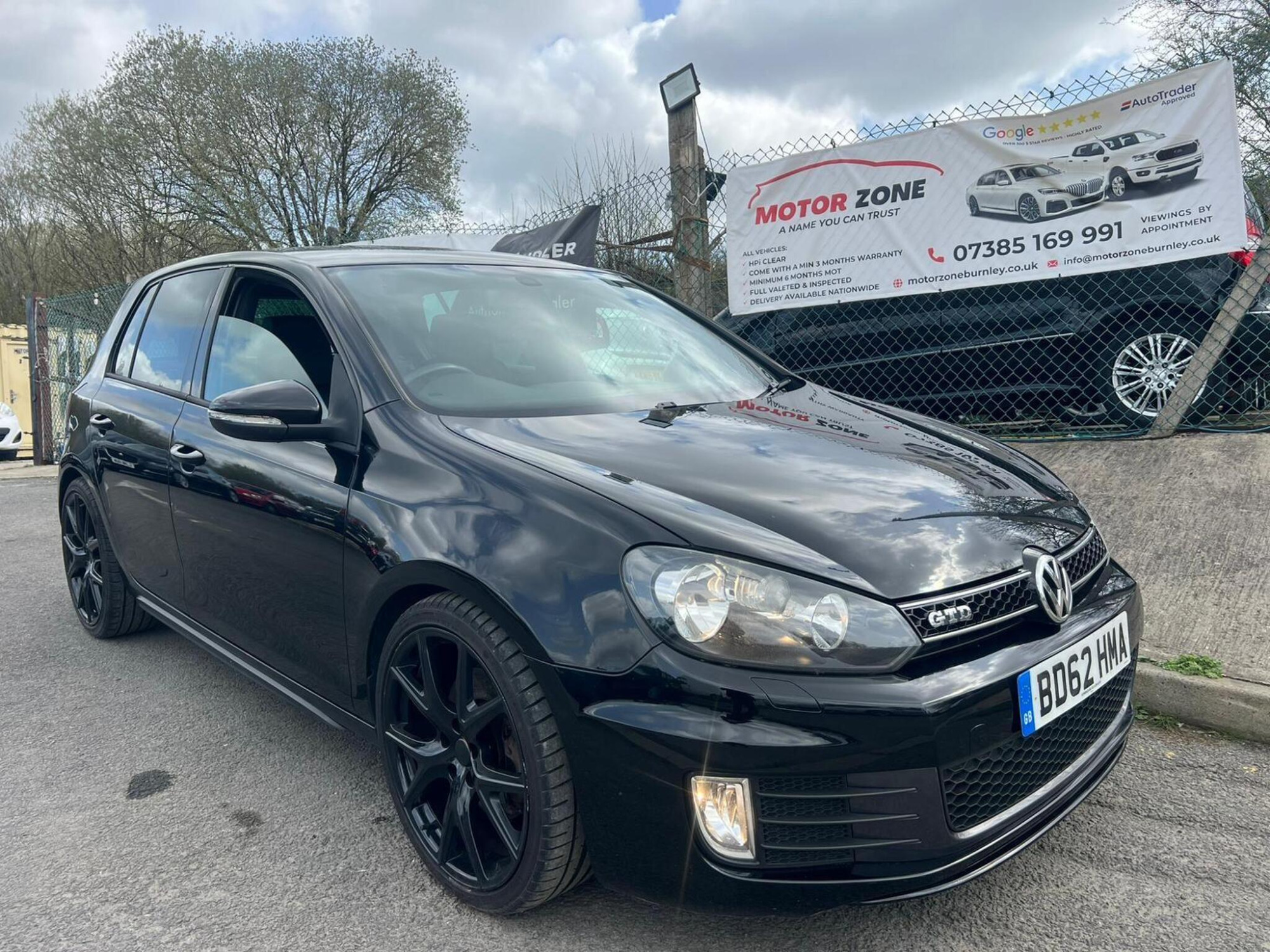 2012 Volkswagen Golf 2.0 TDI GTD (Leather) Euro 5 5dr for sale at Motor Zone Burnley