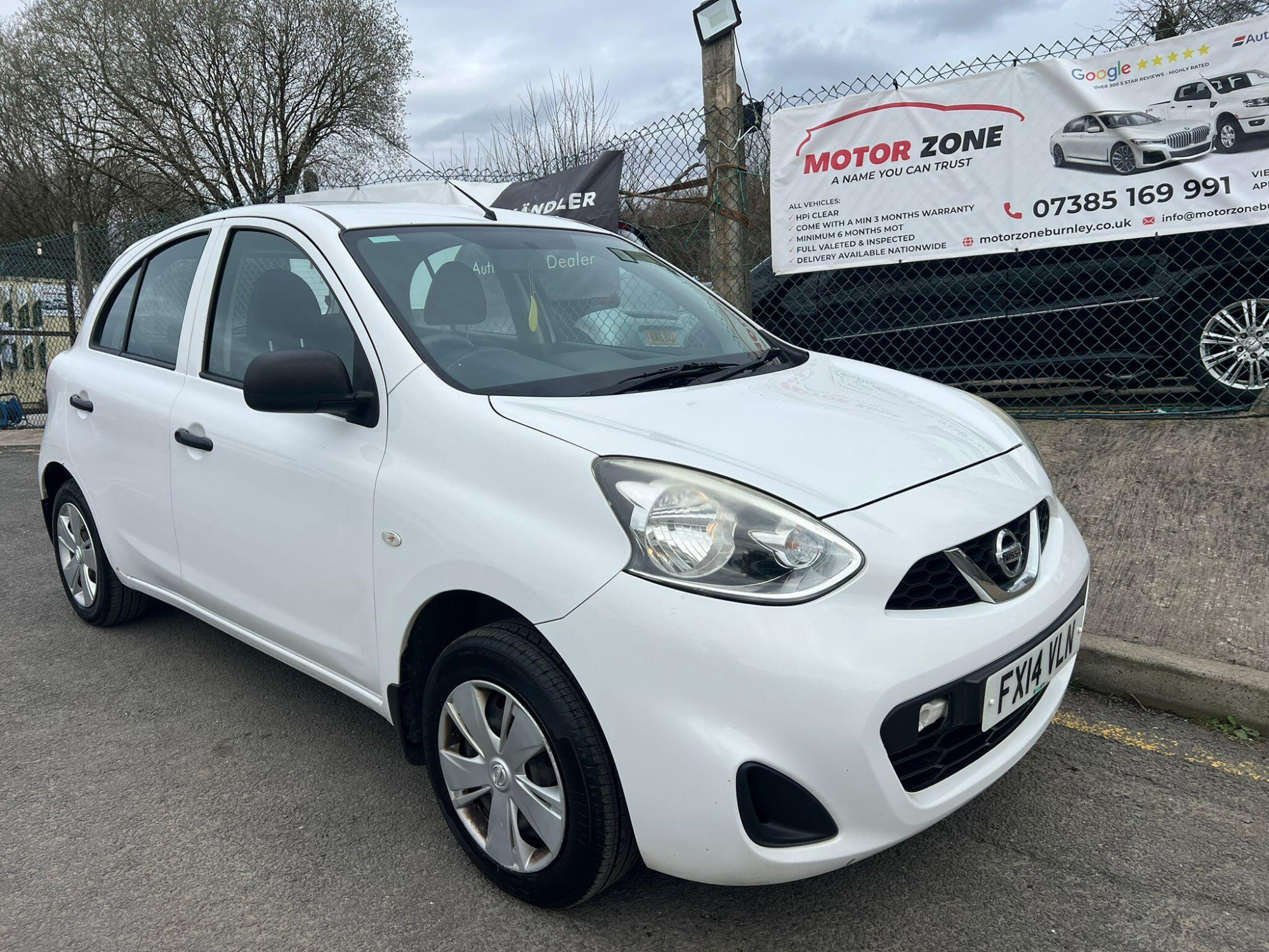 2014 Nissan Micra 1.2 Visia Euro 5 5dr for sale at Motor Zone Burnley