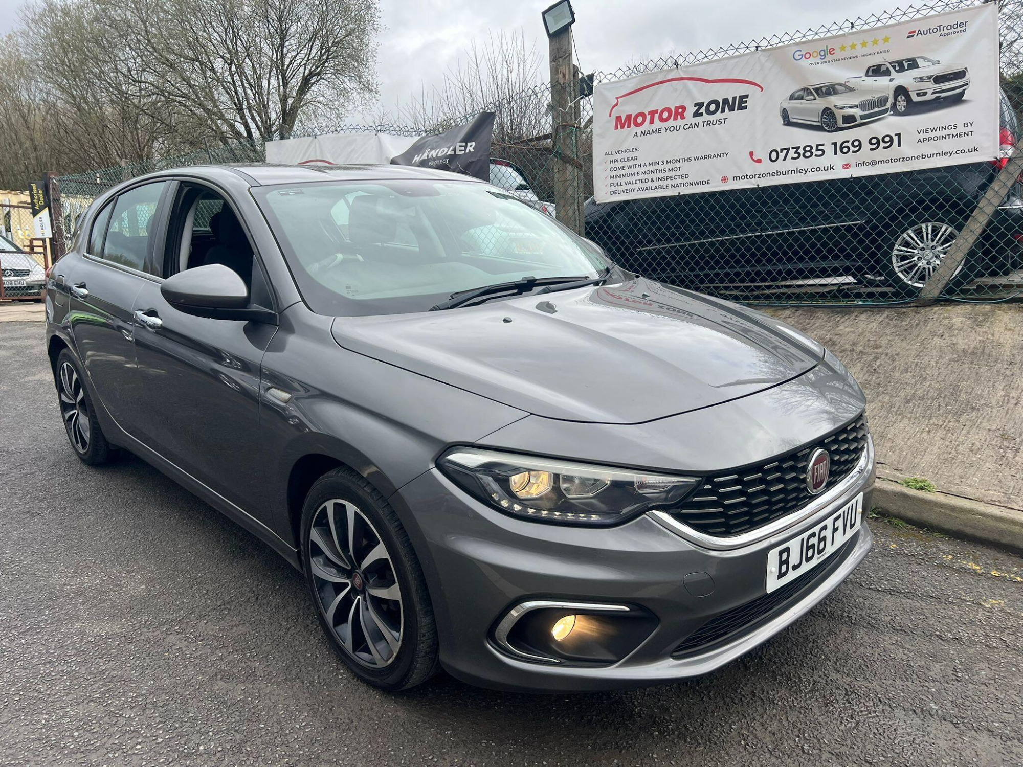 2016 Fiat Tipo 1.4 T-Jet Lounge Euro 6 (s/s) 5dr for sale at Motor Zone Burnley