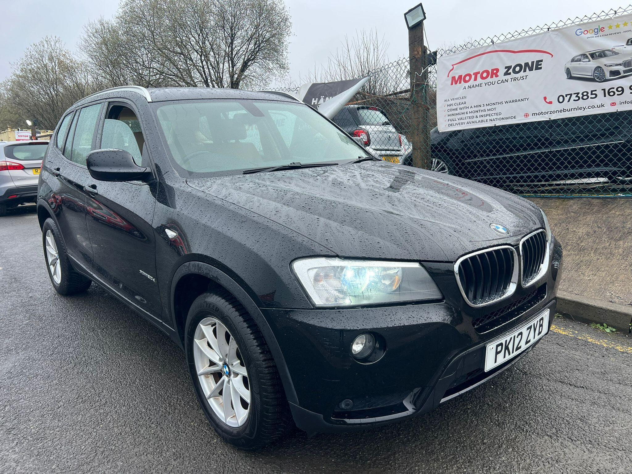 2012 BMW X3 2.0 20d SE Steptronic xDrive Euro 5 (s/s) 5dr for sale at Motor Zone Burnley