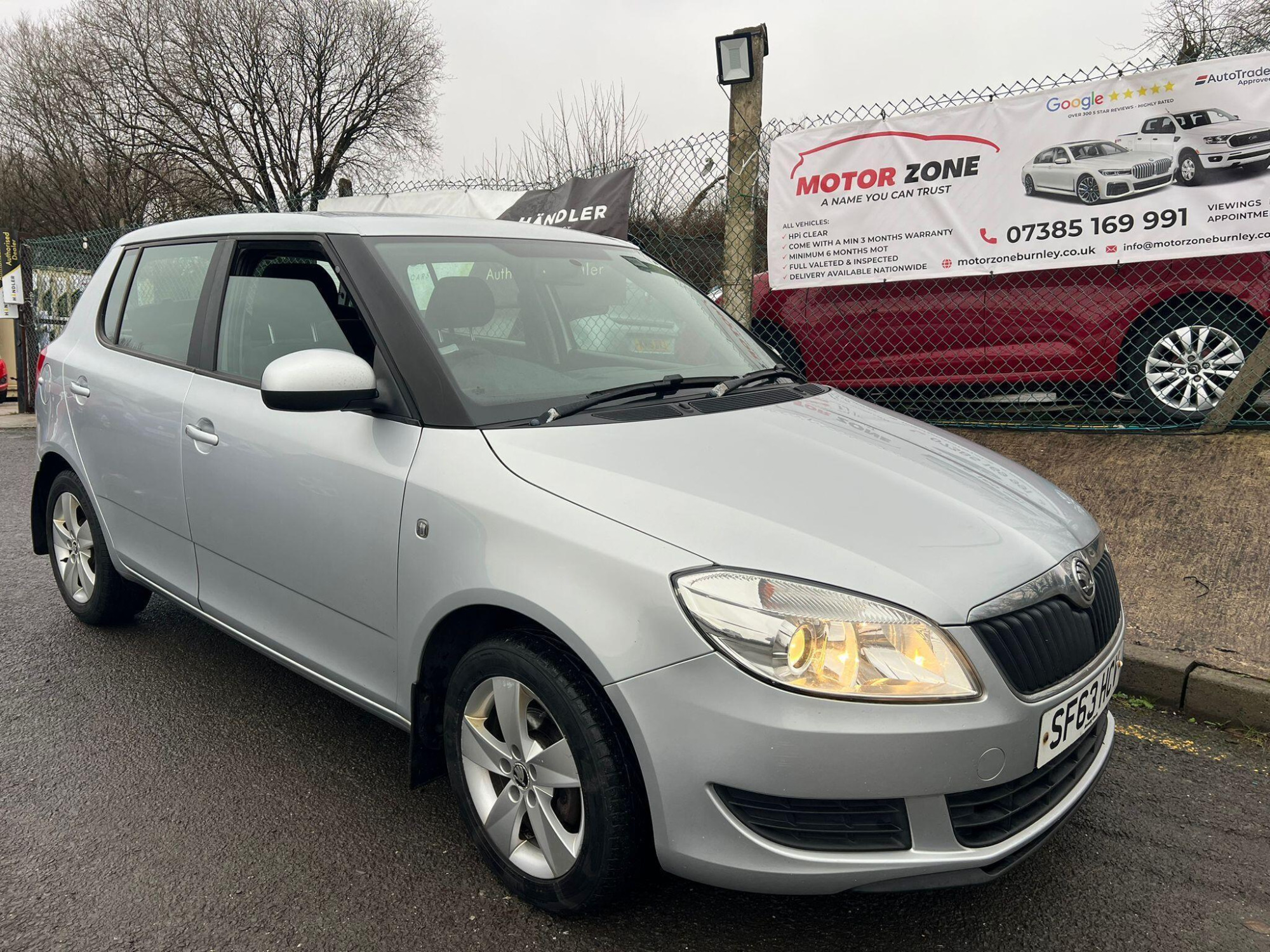 2013 Skoda Fabia 1.2 SE Euro 5 5dr for sale at Motor Zone Burnley