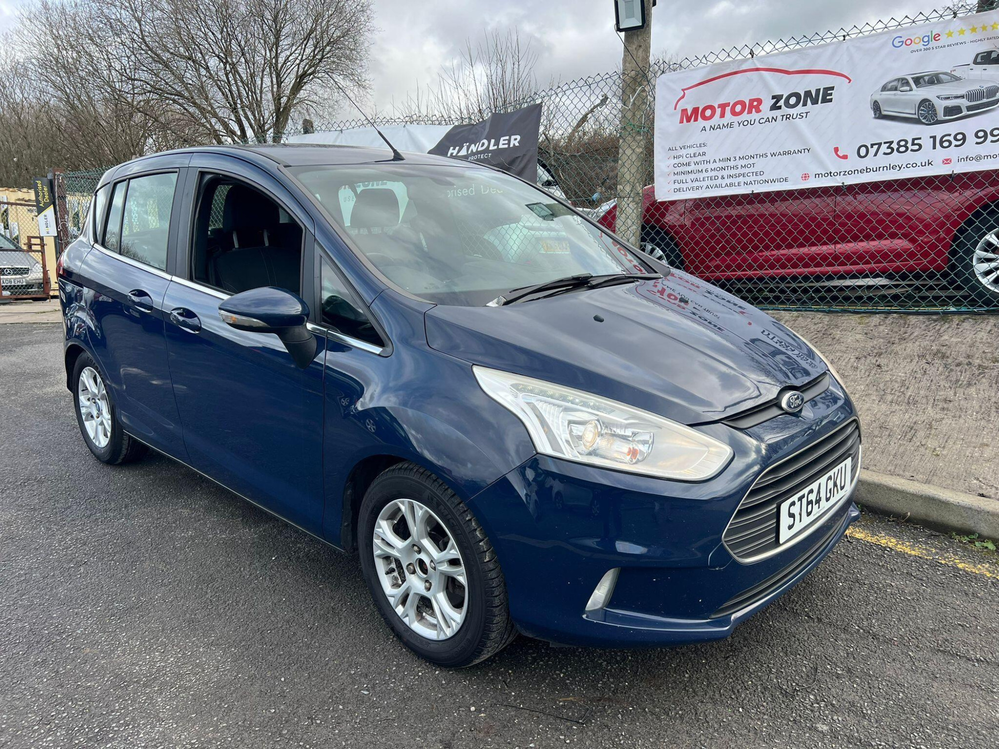 2015 Ford B-Max 1.6 TDCi Zetec Euro 5 5dr for sale at Motor Zone Burnley