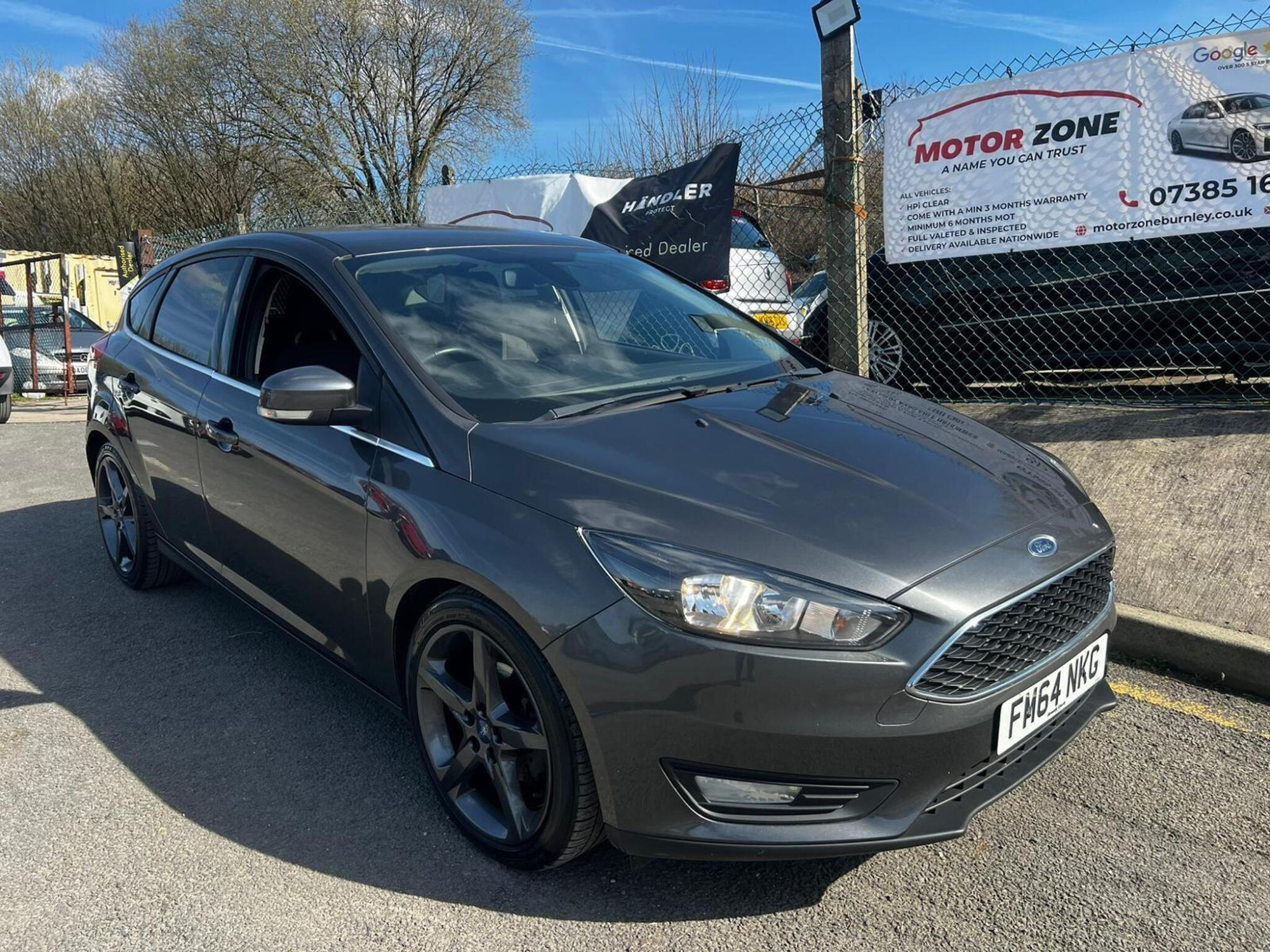 2015 Ford Focus 1.6 TDCi Zetec Euro 5 (s/s) 5dr for sale at Motor Zone Burnley