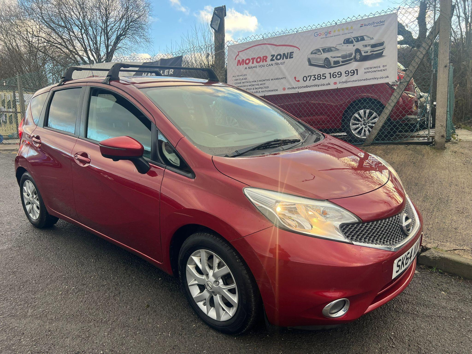 2014 Nissan Note 1.2 12V Acenta Premium Euro 5 (s/s) 5dr for sale at Motor Zone Burnley