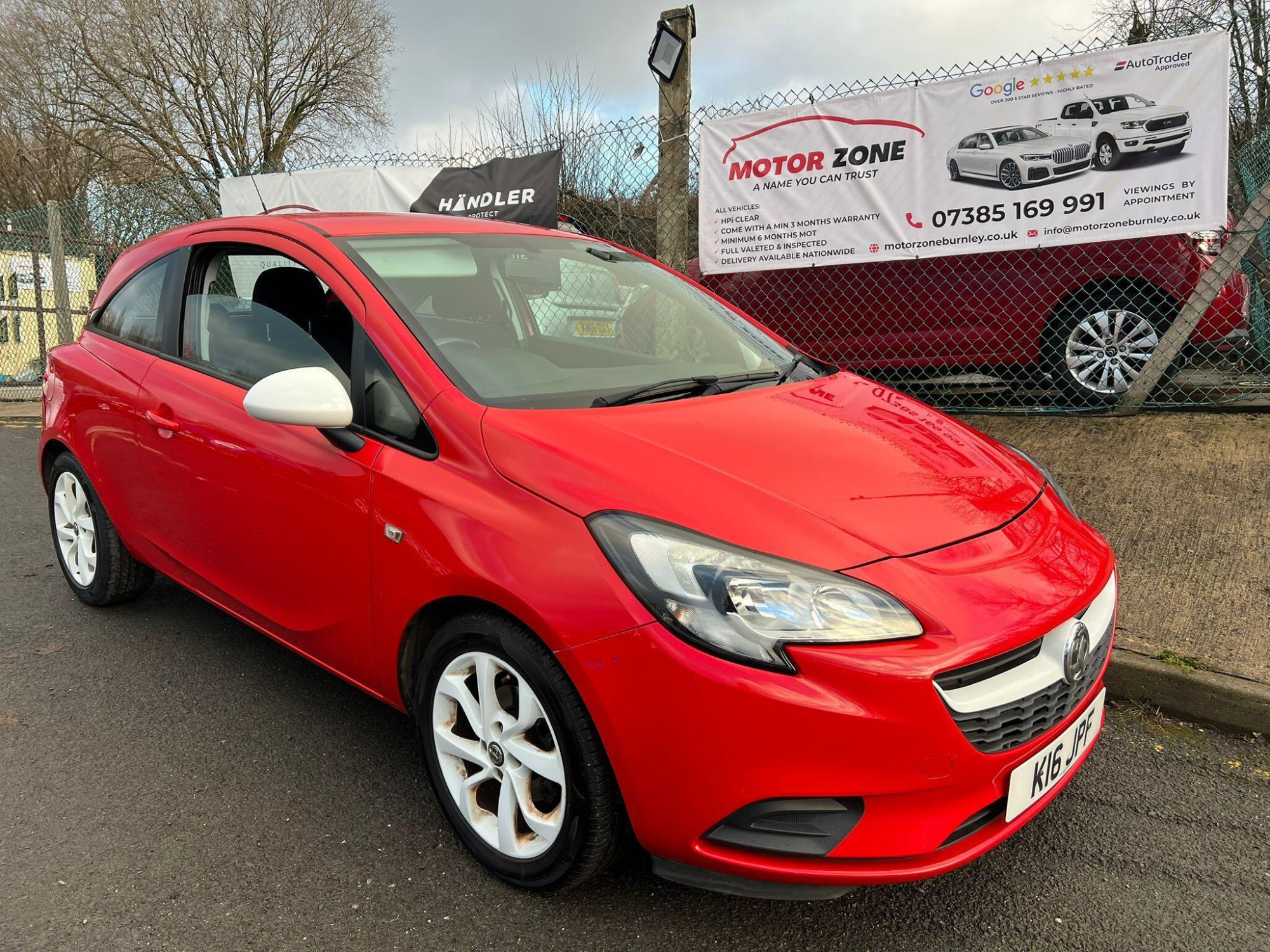 2015 Vauxhall Corsa 1.2i Sting Euro 6 3dr for sale at Motor Zone Burnley