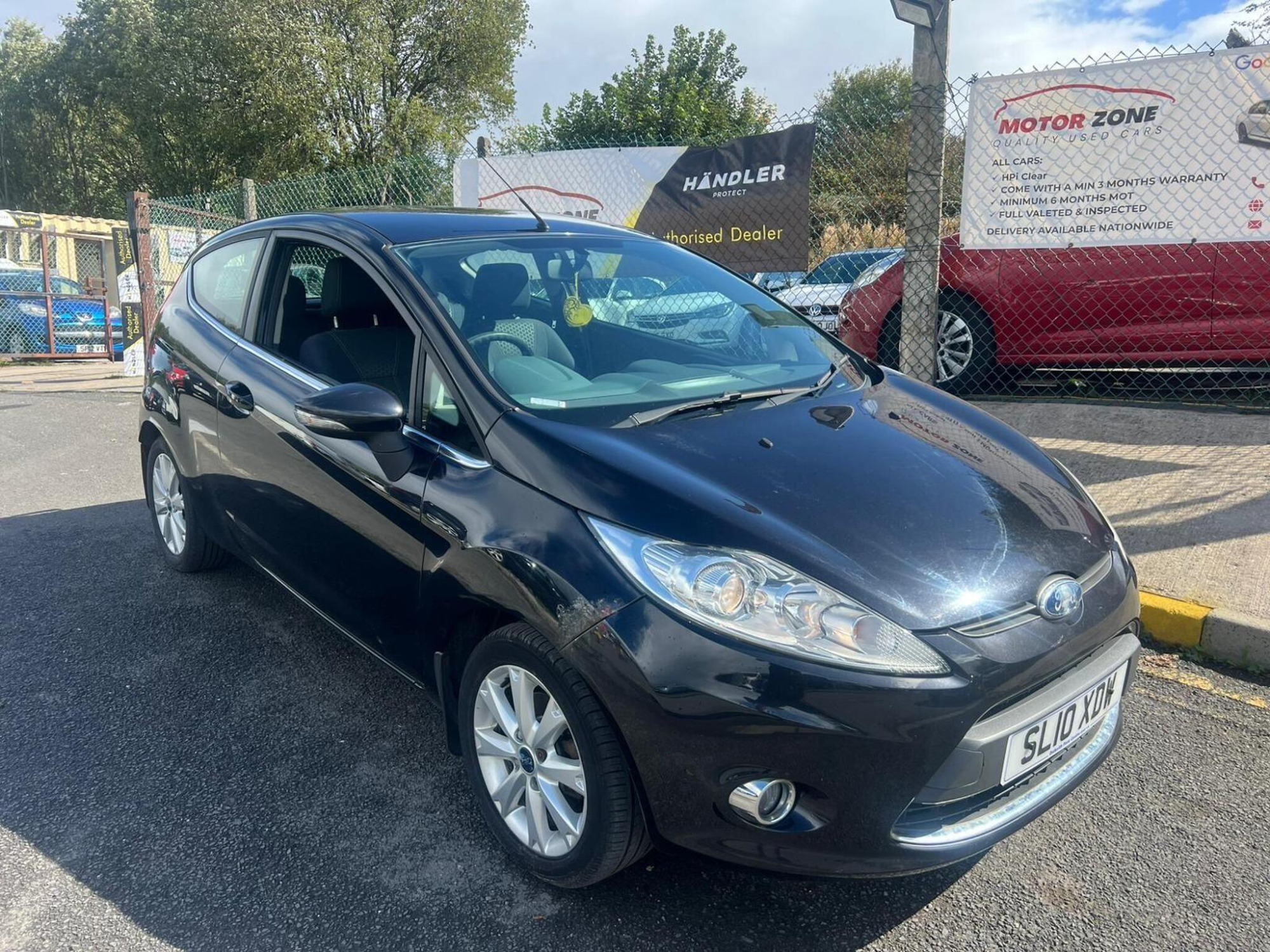 2010 Ford Fiesta 1.4 TDCi Zetec 3dr for sale at Motor Zone Burnley