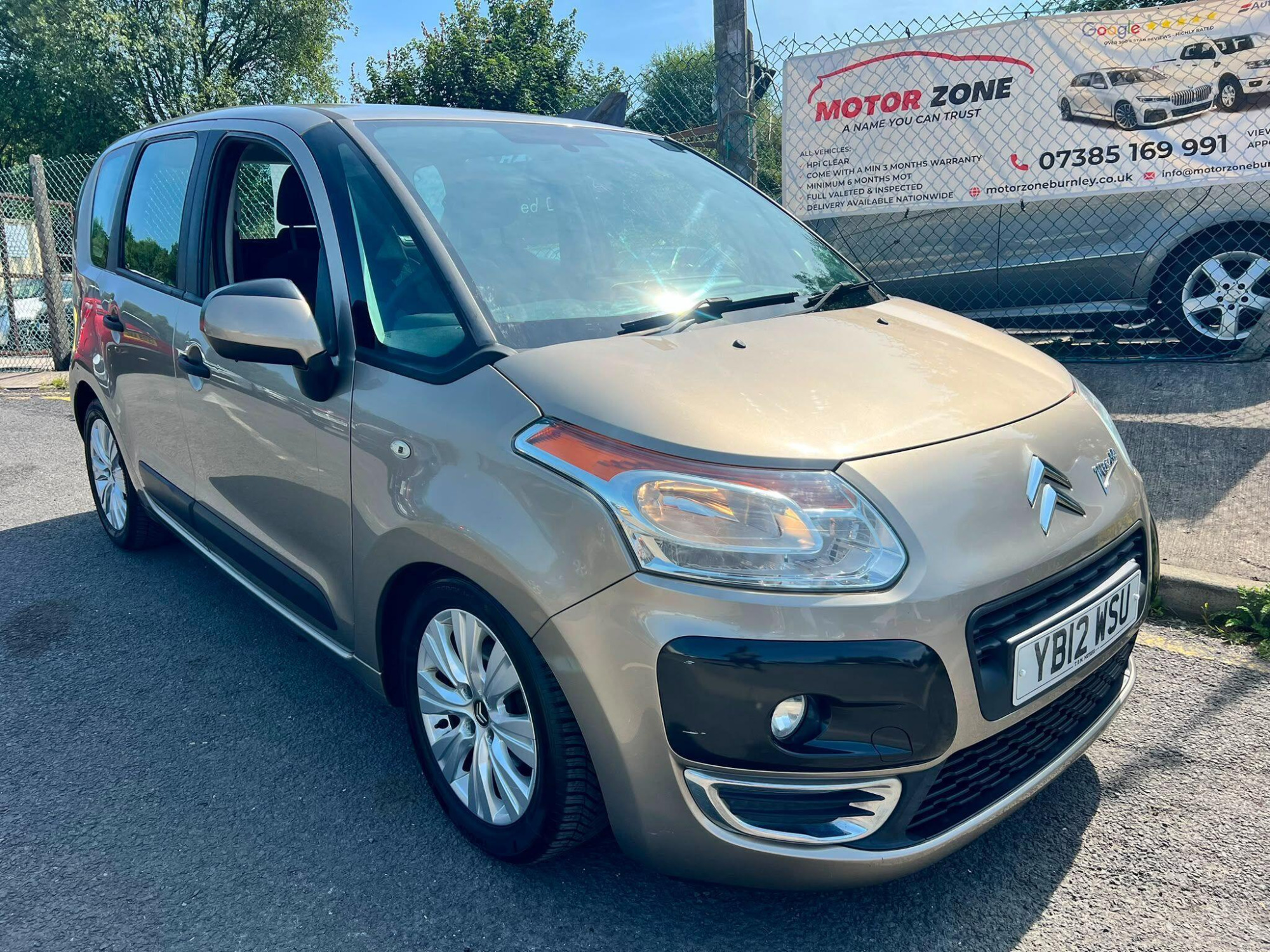 2012 Citroen C3 Picasso 1.6 HDi VTR+ Euro 5 5dr for sale at Motor Zone Burnley