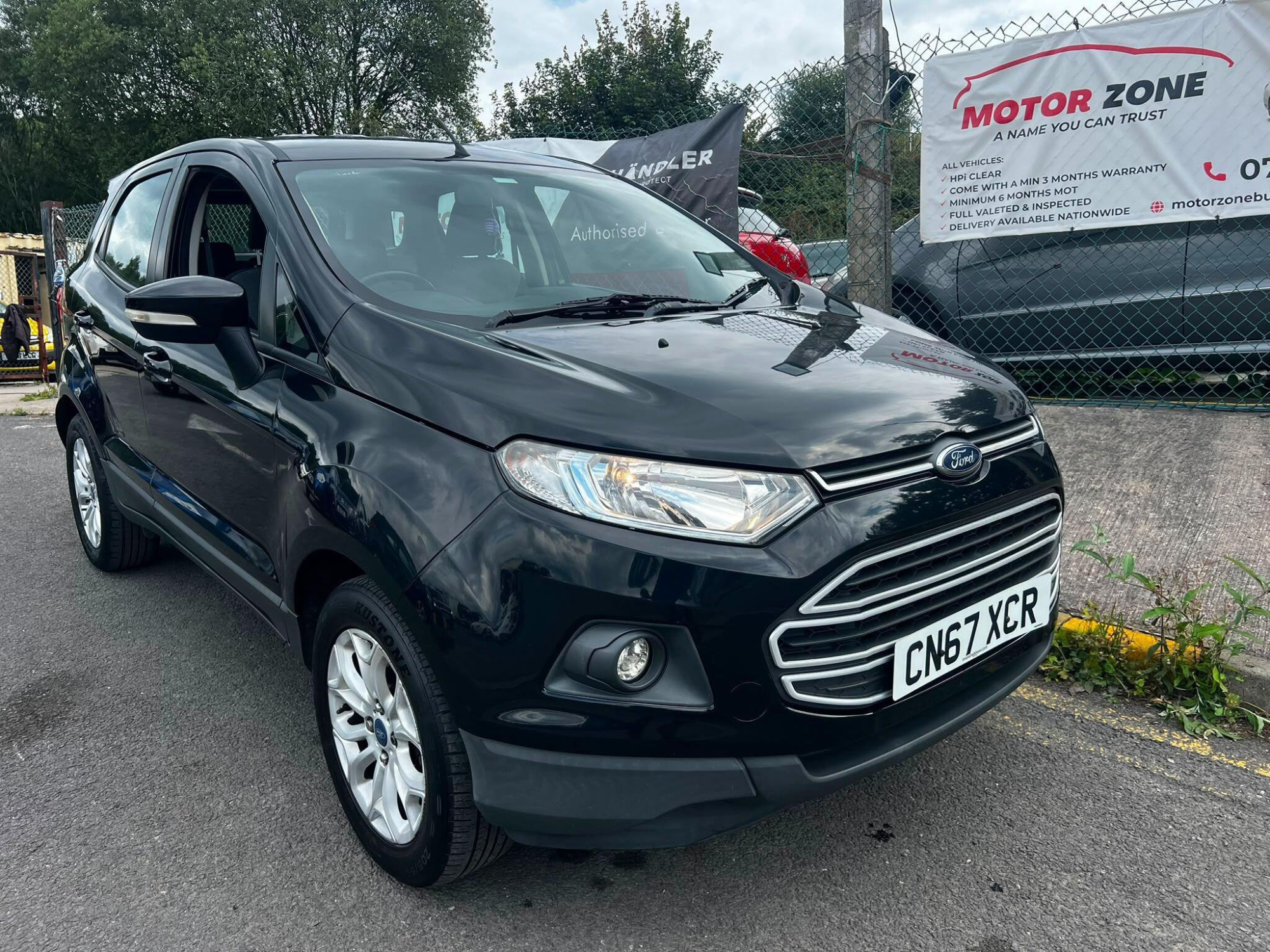 2017 Ford EcoSport 1.0T EcoBoost Zetec 2WD Euro 6 (s/s) 5dr for sale at Motor Zone Burnley