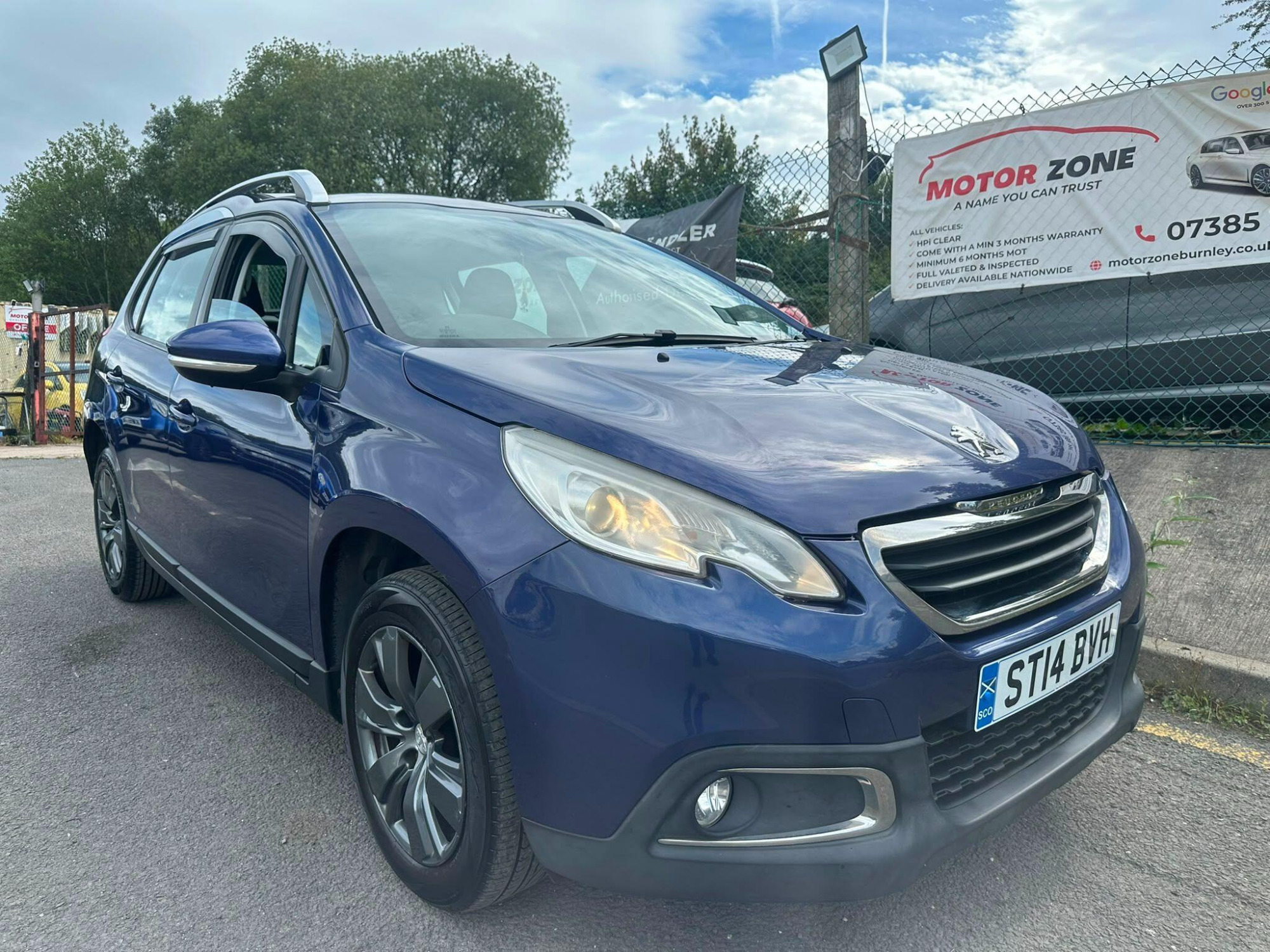 2014 Peugeot 2008 1.4 HDi Active Euro 5 5dr for sale at Motor Zone Burnley