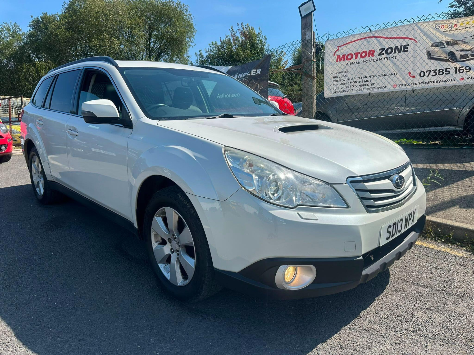 2013 Subaru Outback 2.0D SE 4WD Euro 5 5dr (SNavPlus) for sale at Motor Zone Burnley