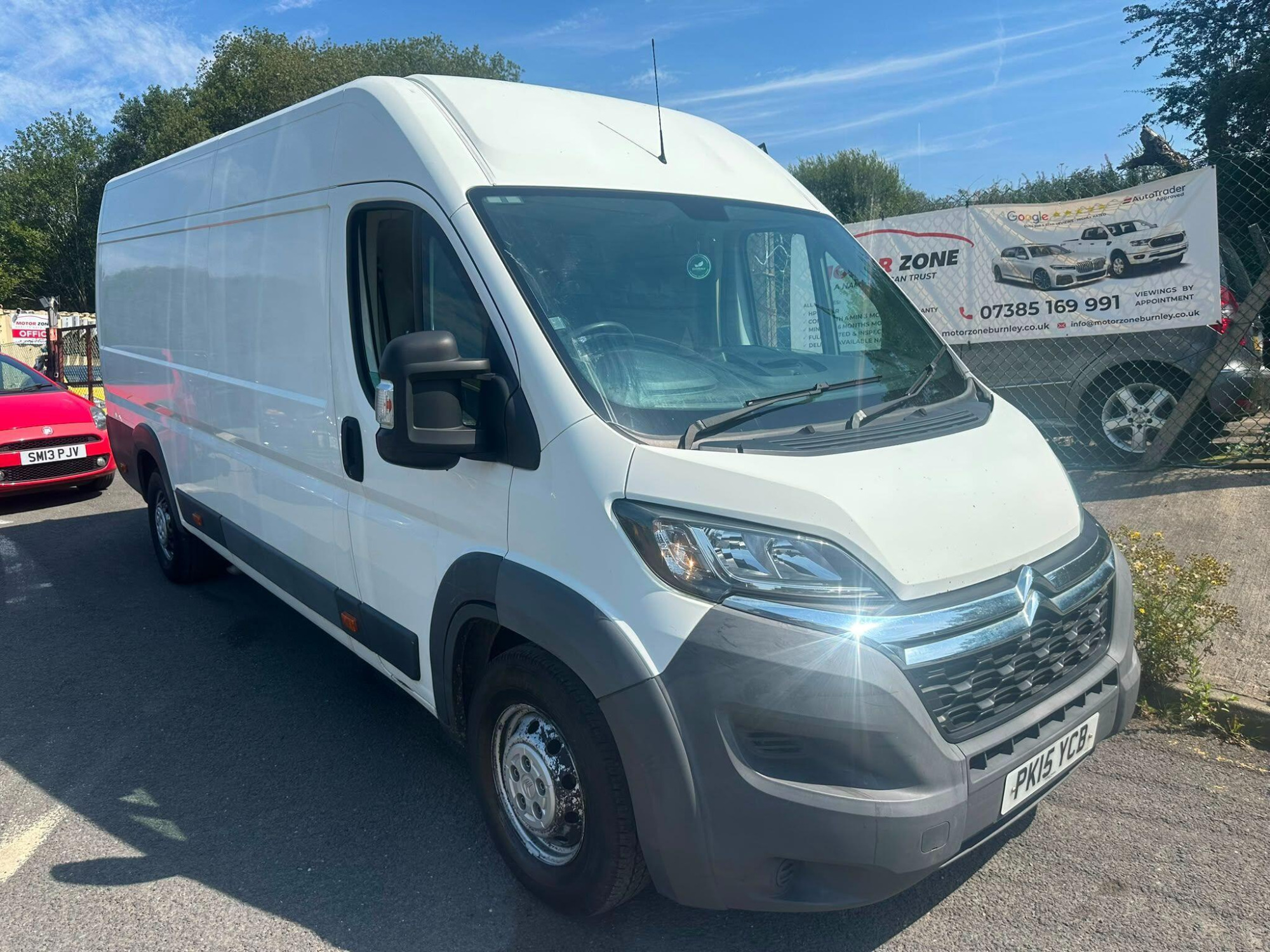 2015 Citroen Relay 2.2 HDi 35 Enterprise L4 High Roof Euro 5 5dr (Heavy) for sale at Motor Zone Burnley