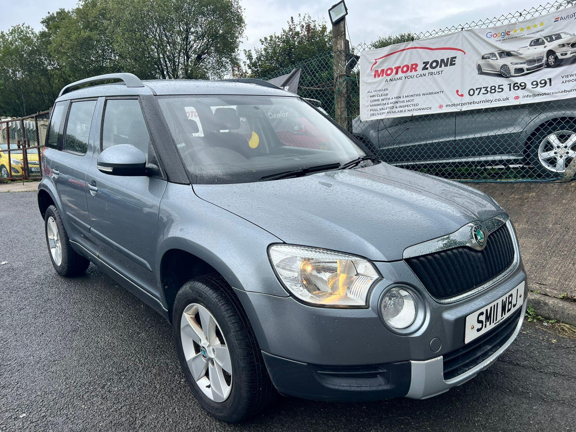 2011 Skoda Yeti 2.0 TDI S Euro 5 5dr for sale at Motor Zone Burnley