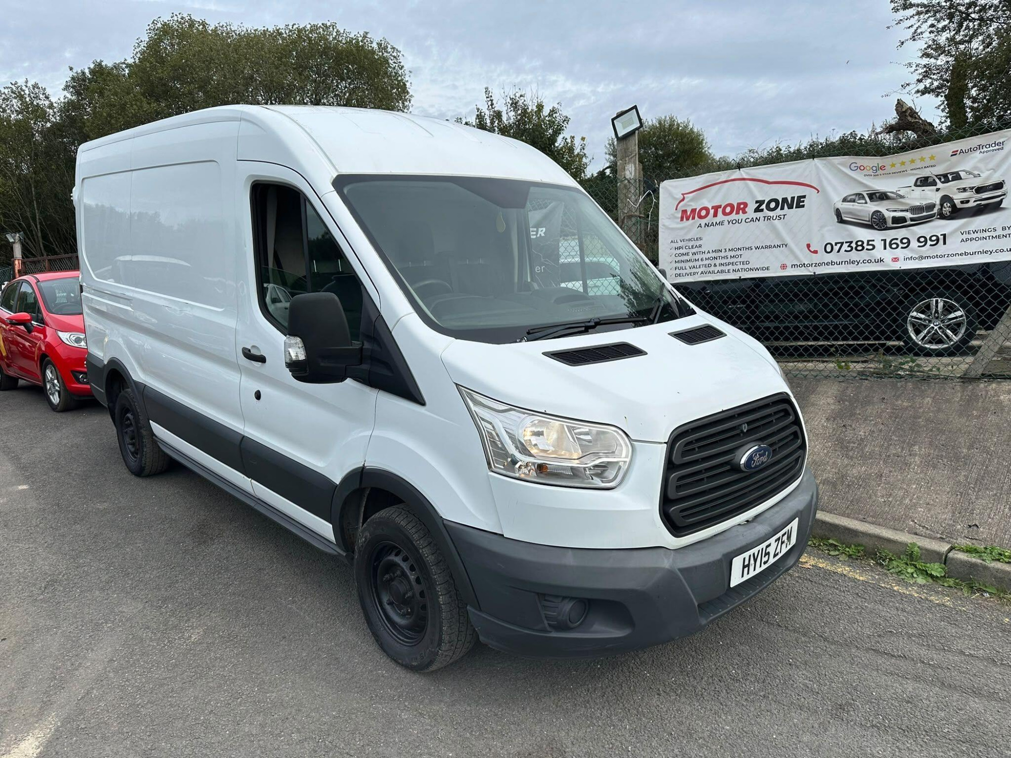 2015 Ford Transit 2.2 TDCi 290 FWD L2 H2 Euro 5 5dr for sale at Motor Zone Burnley